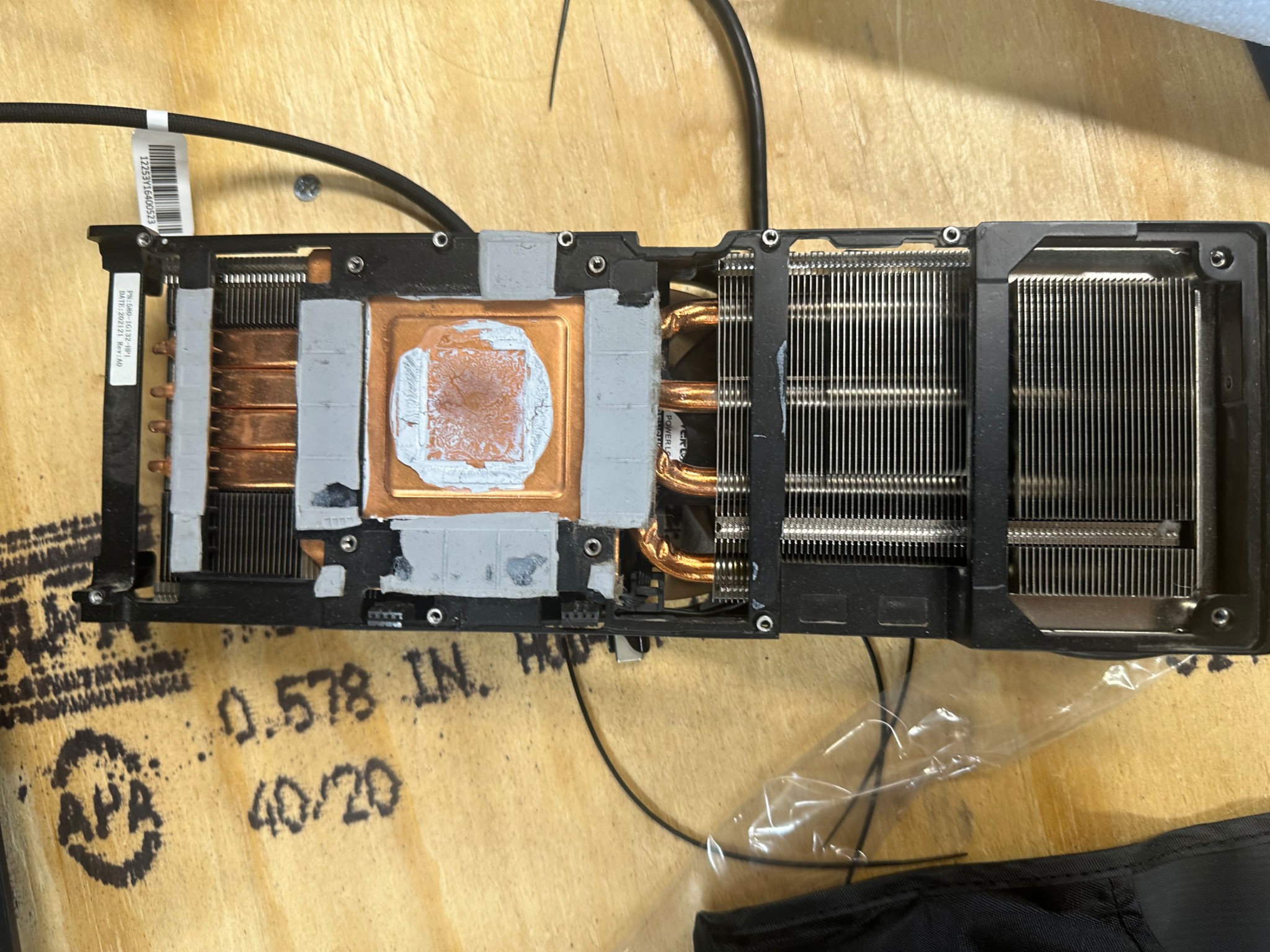 Waterblocked HP Nvidia RTX 3090