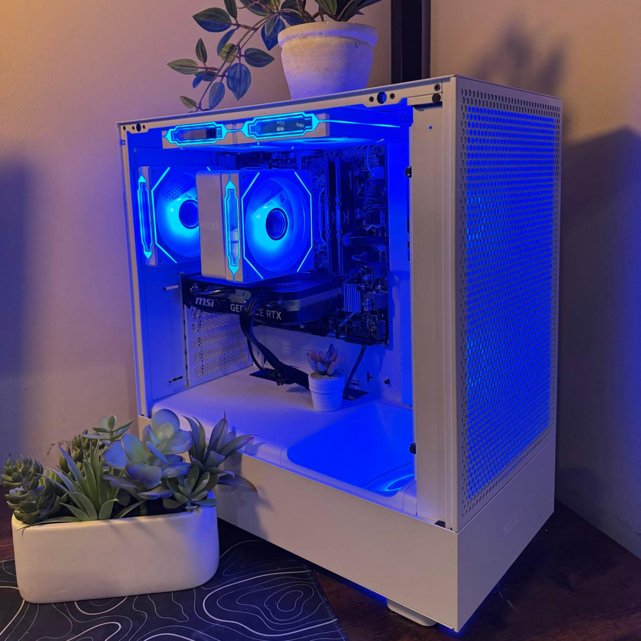 White/Black "Panda" Mid Range PC - i5 12400F | RTX 4060 | 16GB DDR4 3200 | BT & Wifi