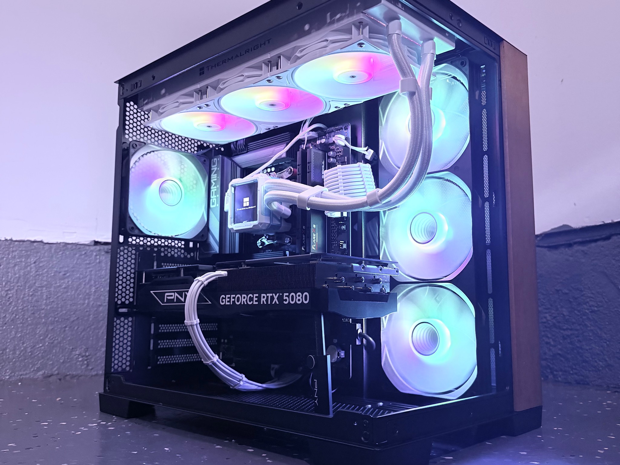 🌈"Astral Timber"🪵| 4k Gaming | RTX 5080 16GB | Ryzen 7 7800X3d | 32B DDR5 Ram | 2TB Storage