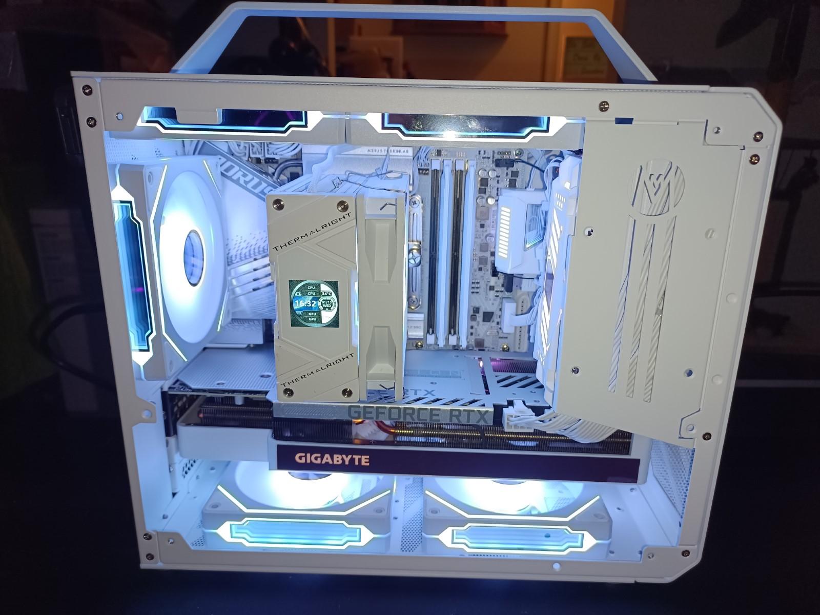 ❄️ICEY COOL❄️ Matx PowerHouse!!! 14th gen, 32GB DDR5, 1Tb 990 evo, 3070 Ti Vision, Much More❄️