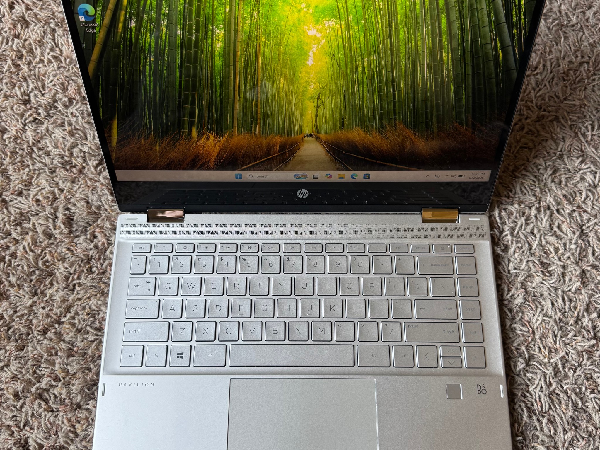Hp pavilion x360 convertible 14 inch Intel i5 11th gen 8GB ddr4 ram, 256gb ssd storage, touch screen