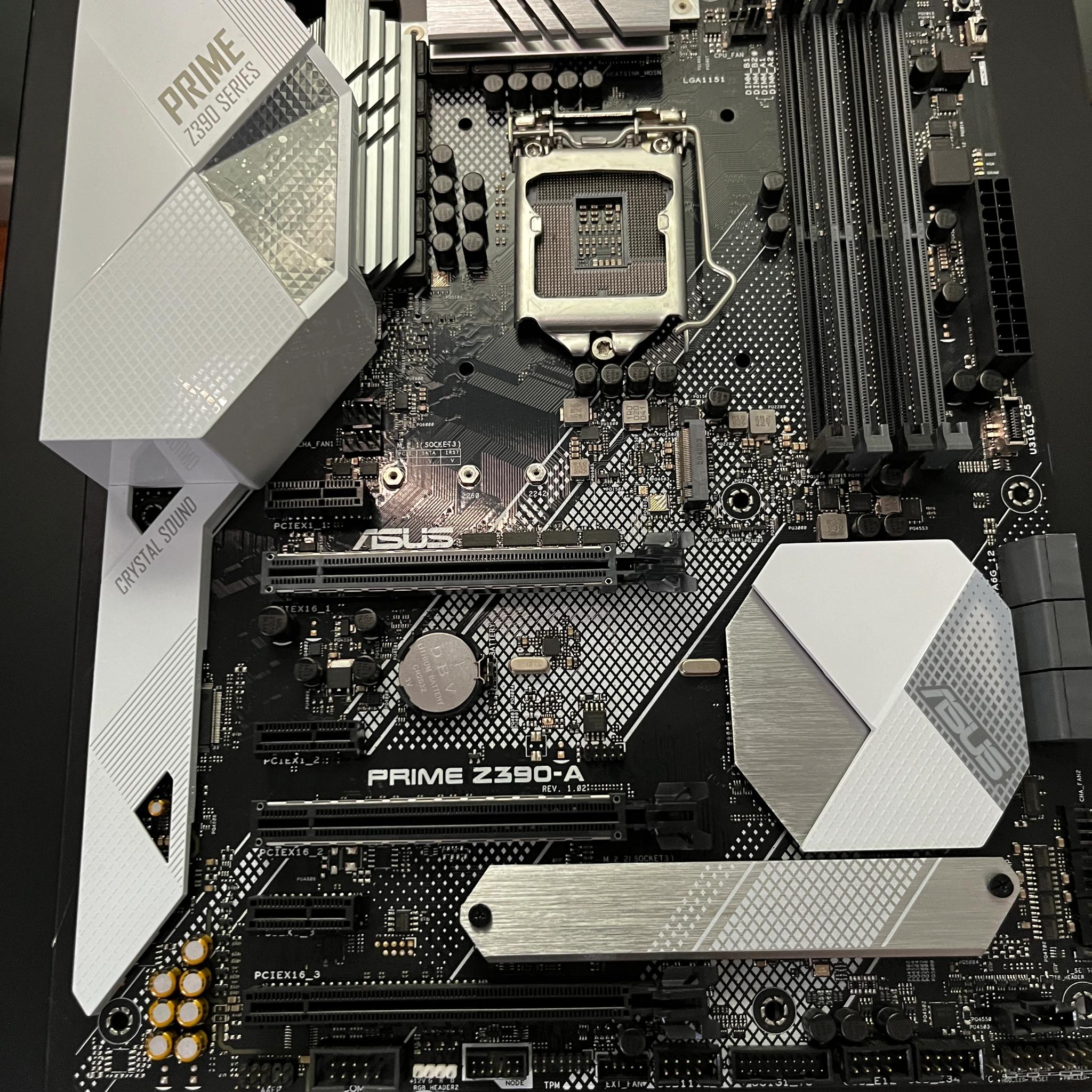 ASUS Prime Z390-A, LGA 1151, Intel Motherboard
