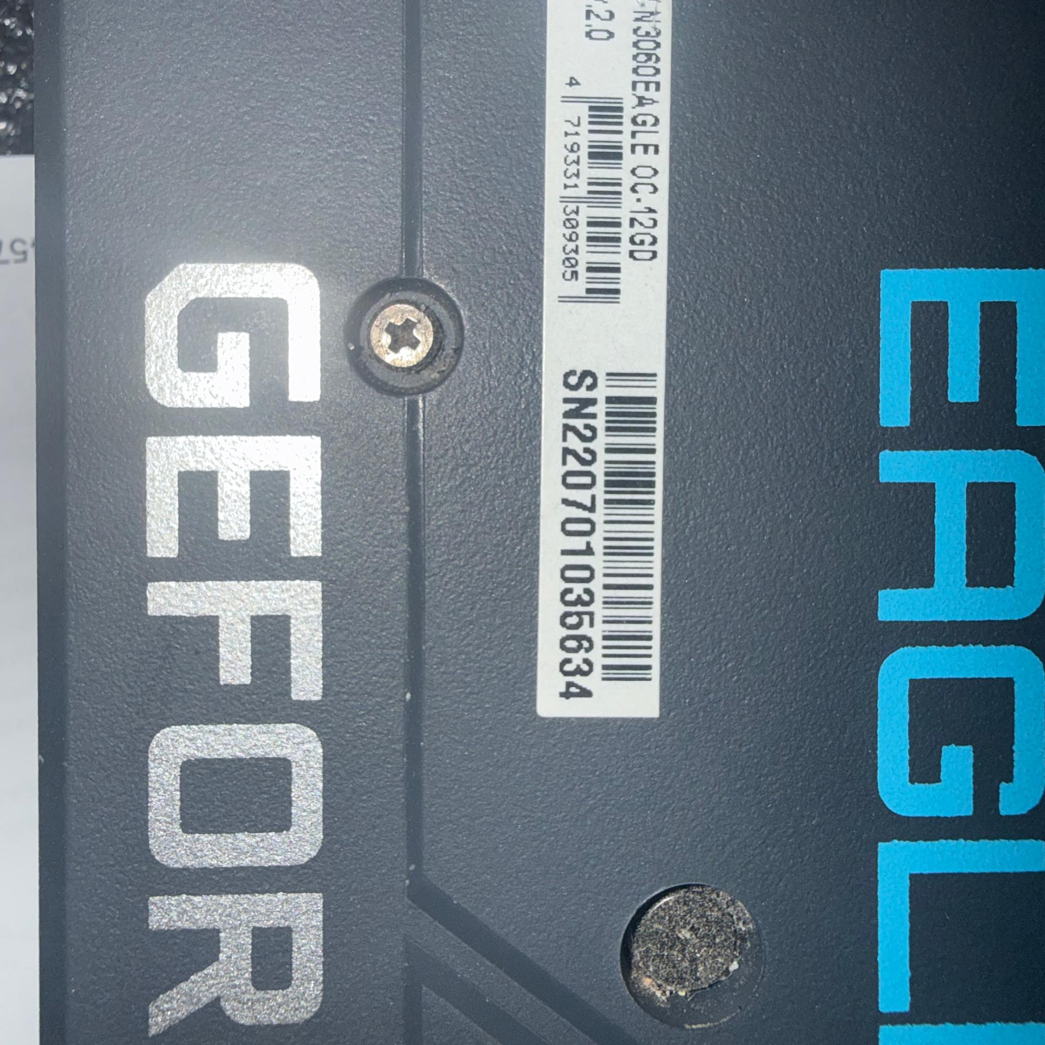 RTX 3060 12gb GIGABYTE EAGLE