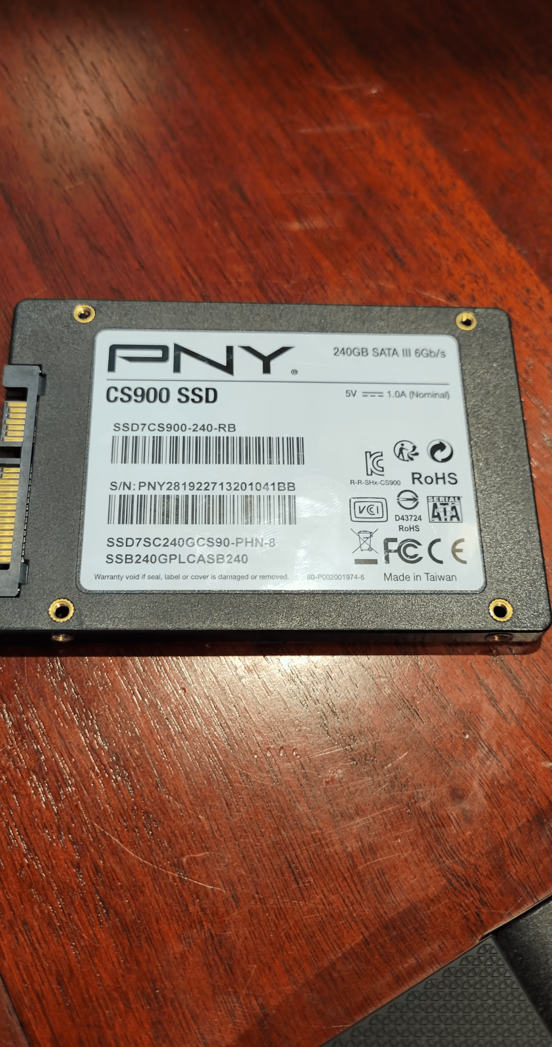PNY CS900 240GB Internal SSD 2.5"