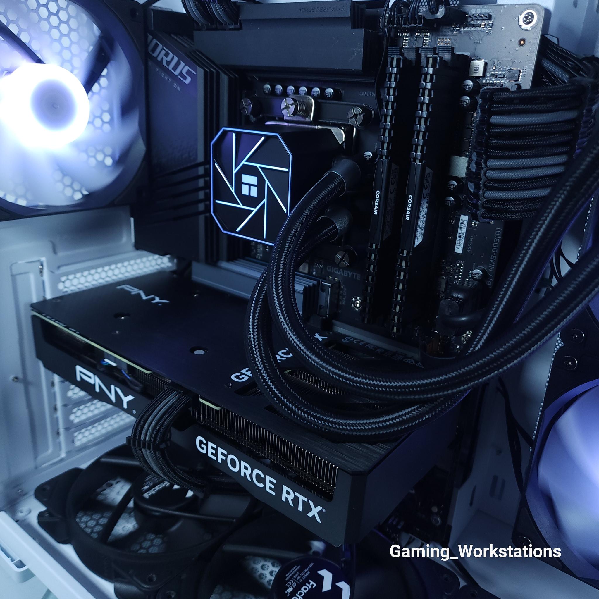 🤍RTX 4070 Super●Core i7 12700KF●1440p Gaming Computer
