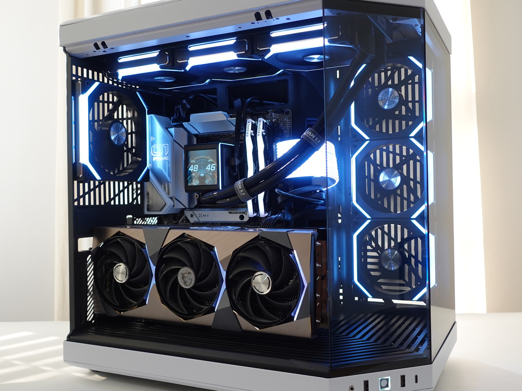✨🌪️ Ultra 4K Gaming PC AMD Ryzen 7 7800X3D MSI SUPRIM X RTX 4090 2TB NVMe DDR5-6400 Windows 11