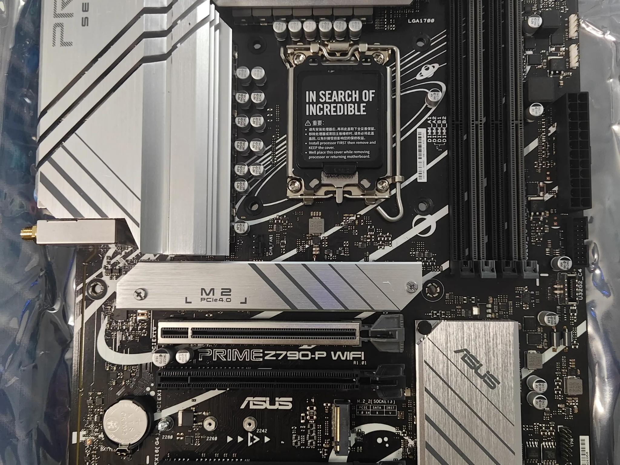 BEWARE: This is price accordingly due to *BENT PINS* ASUS PRIME Z790-P WIFI