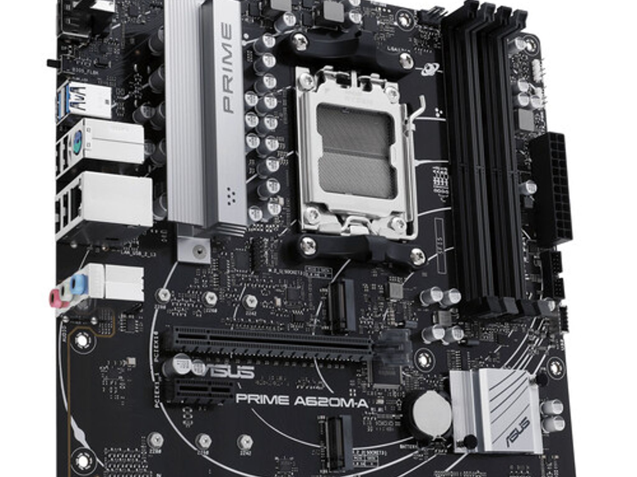 ASUS PRIME A620M-A AMD AM5 DDR5 MicroATX Desktop Motherboard