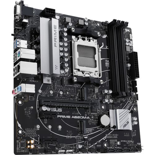 ASUS PRIME A620M-A AMD AM5 DDR5 MicroATX Desktop Motherboard