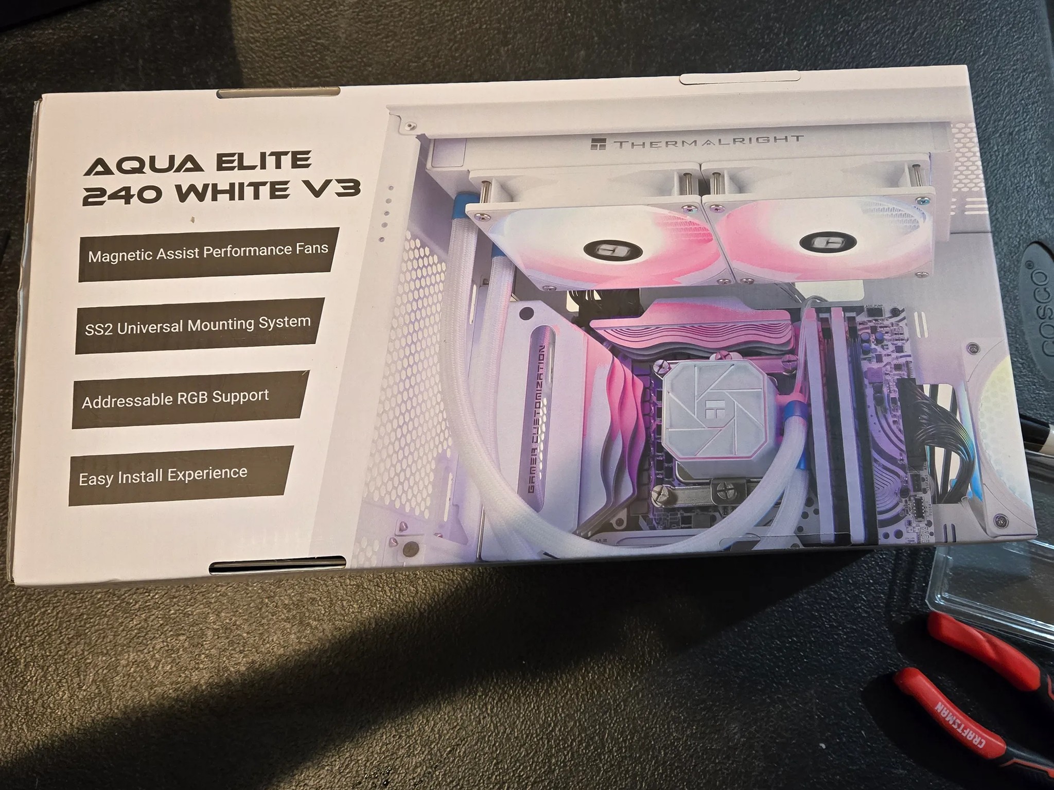 Thermalright Aqua Elite 240 White V3 AIO Liquid Cooler