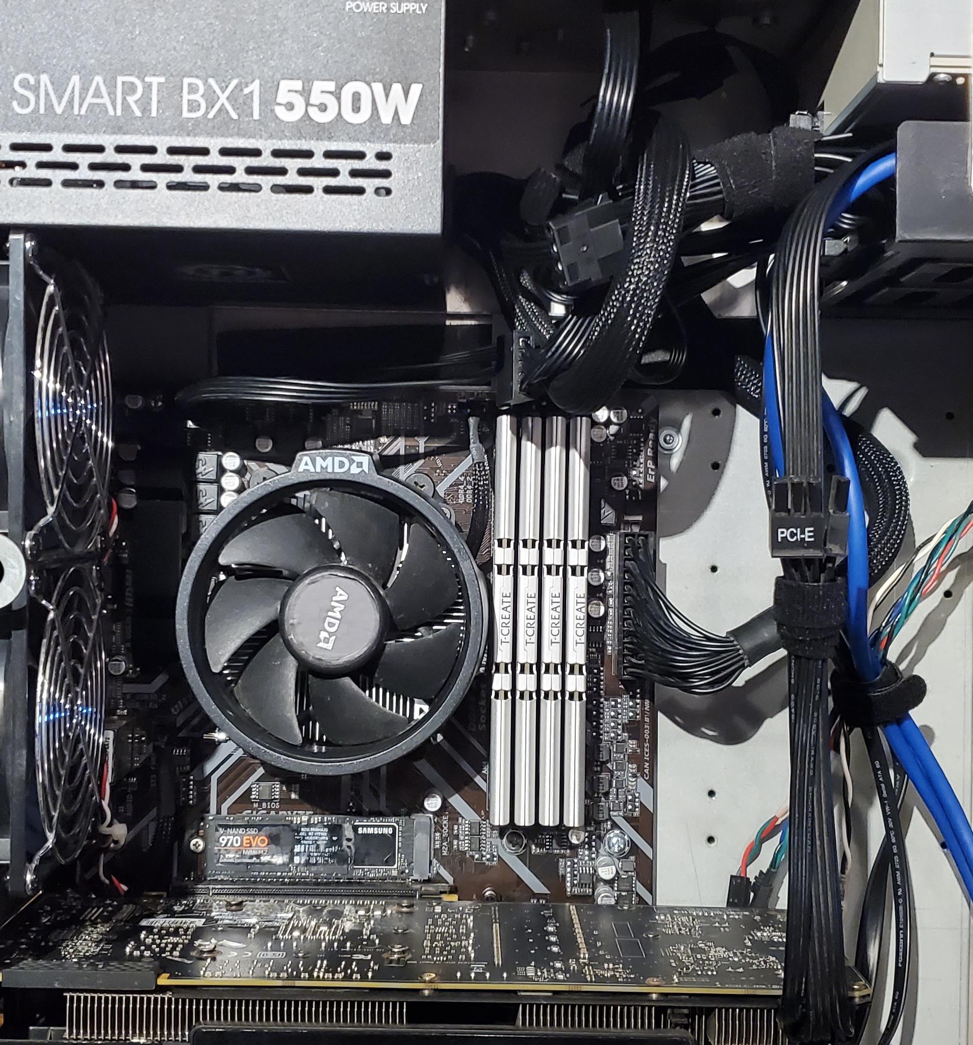 "Sleeper BoXX" | Ryzen 5 3600 | EVGA GTX 1070 | 32gb DDR4 | 750gb SDD/NVME | DVD Drive |