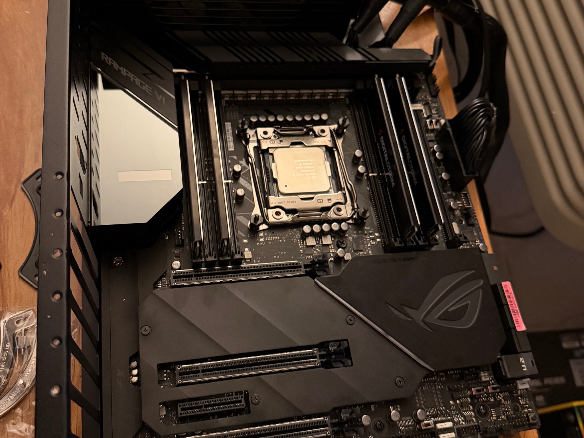 i9-10980XE + 64GB DDR4 + 500GB NVME SSD + ROG RAMPAGE VI OMEGA