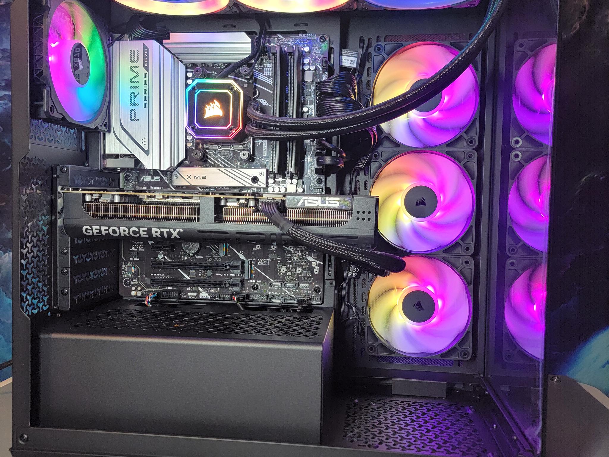 ASUS PRIME RTX 5070 ti 16gb + Ryzen 9800x3d PC Build #48