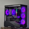 FREE SHIP 🖤🌈 Black RGB Gaming PC | RX 9060 XT 16 GB | AMD Ryzen 7 5700X | 1 TB NVME | 32 GB DDR4