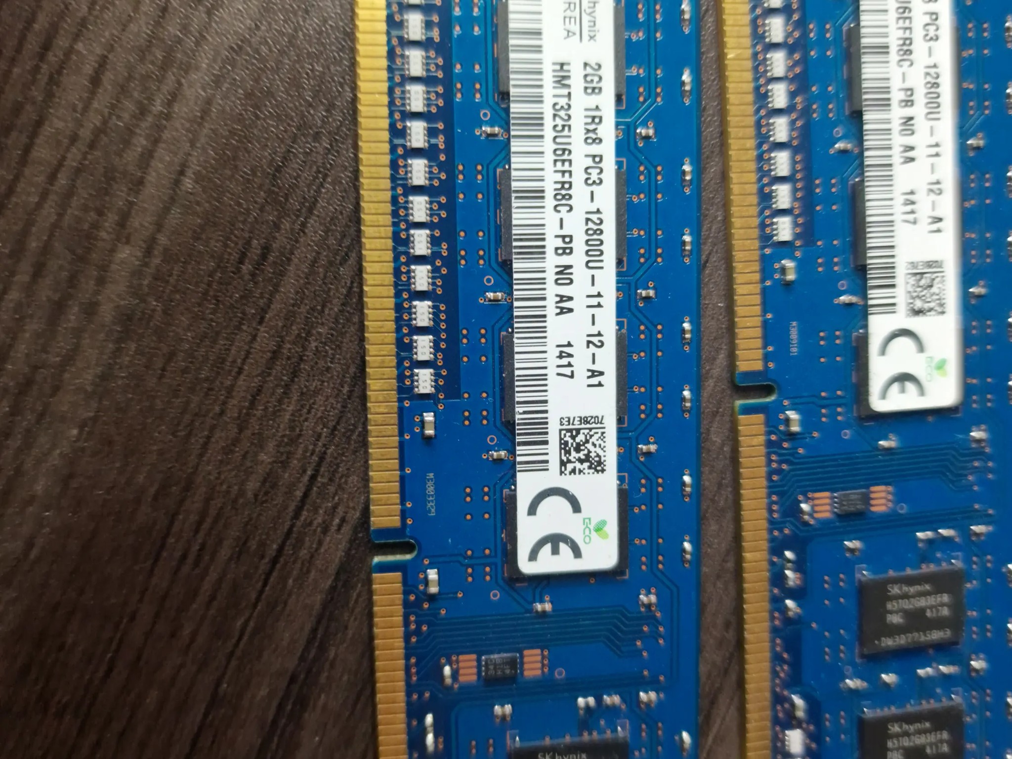 DDR3 2gb Sticks
