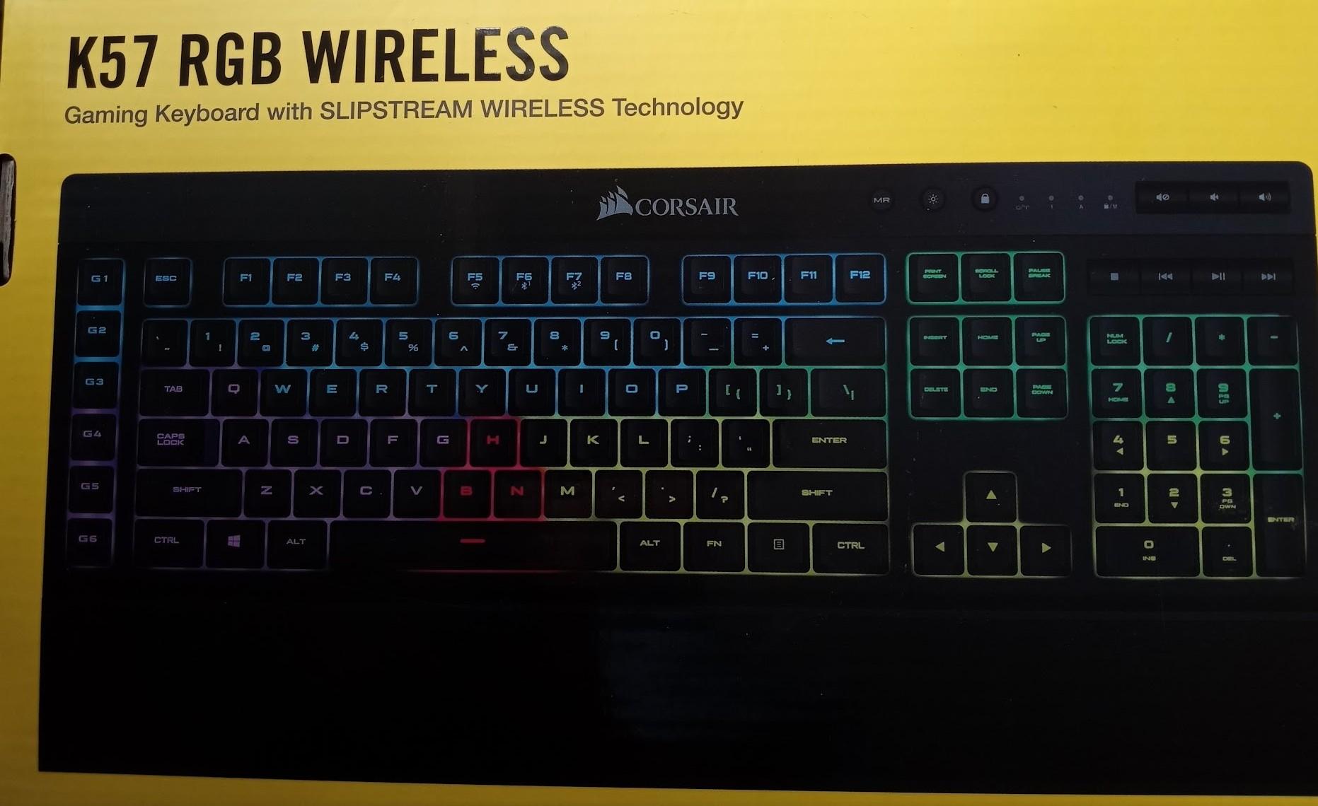 CORSAIR K57 RGB Wireless Gaming Keyboard
