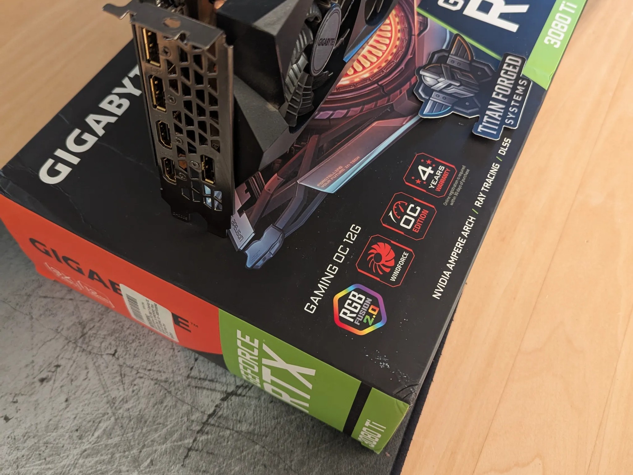 🌀 Gigabyte 3080 Ti Gaming OC – 12GB GDDR6X | Triple-Fan WINDFORCE | 4K Powerhouse