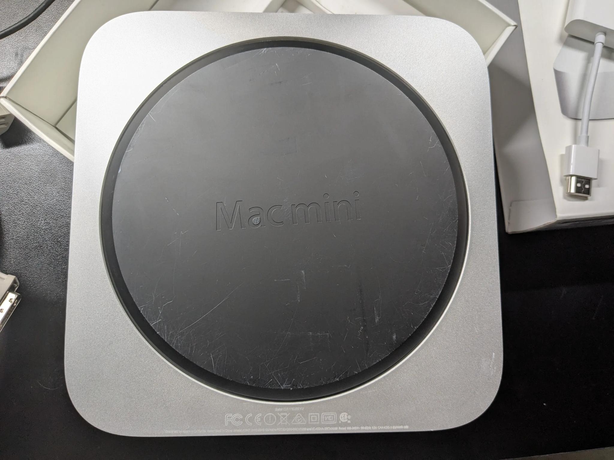 Mac Mini A1347 | NO OS | i5-4260U 1.4GHz, 4GB RAM, 500GB HDD | Late 2014 | Arcade, Linux, Desktop