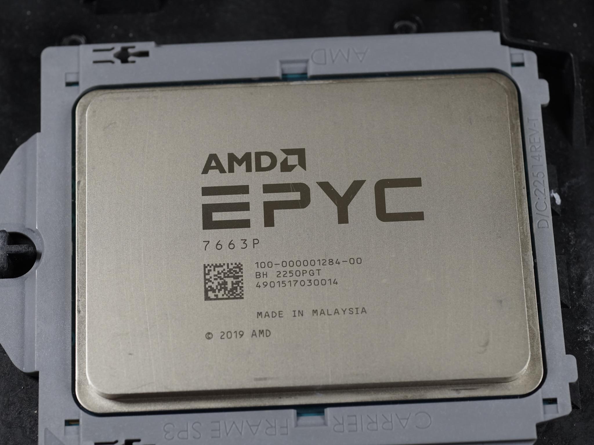 AMD Epyc 7663p 56-Core CPU