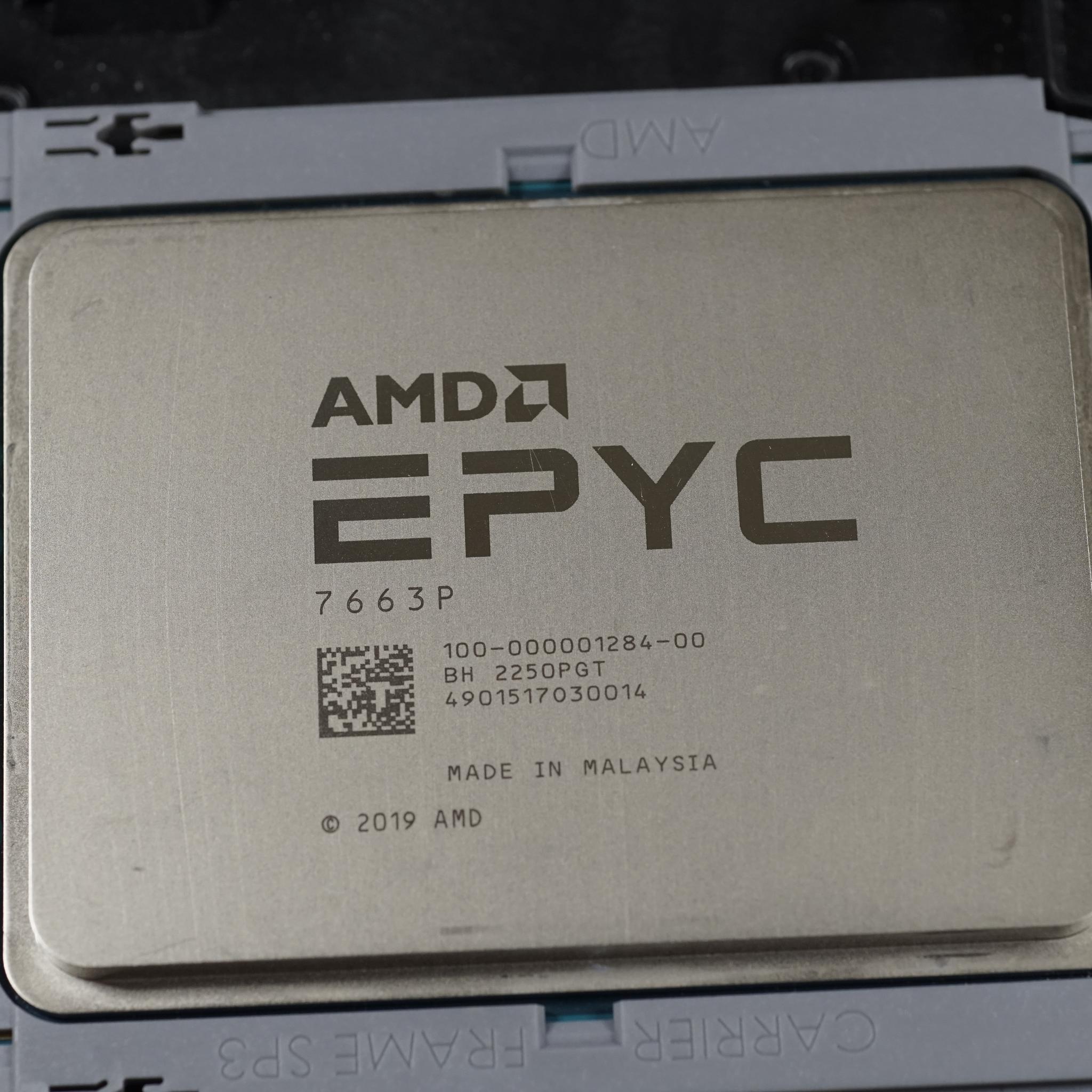 AMD Epyc 7663p 56-Core CPU