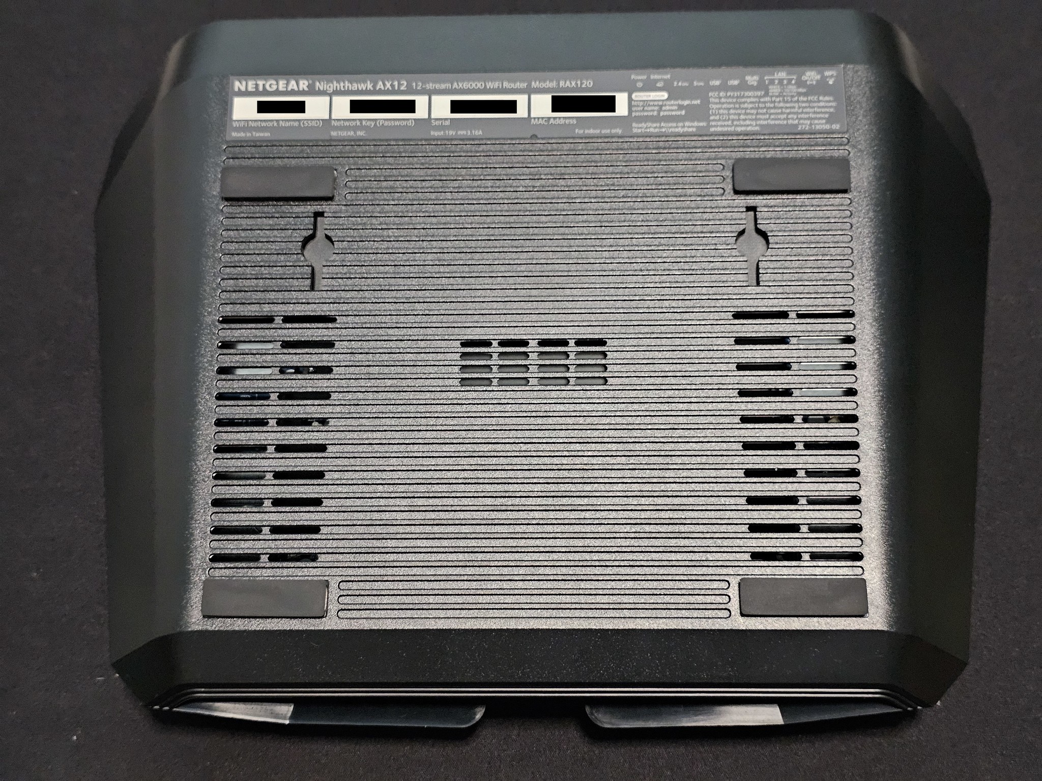 NETGEAR AX12 (Model RAX120) 12-Stream AX WiFi Router