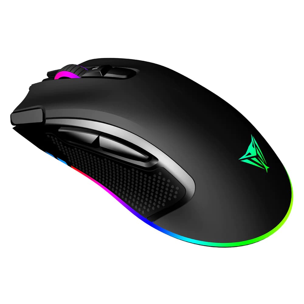 Patriot Viper V551 Gaming Mouse - 12,000 DPI Pixart Optical Sensor | Braided Cable | PTFE Foot Pads