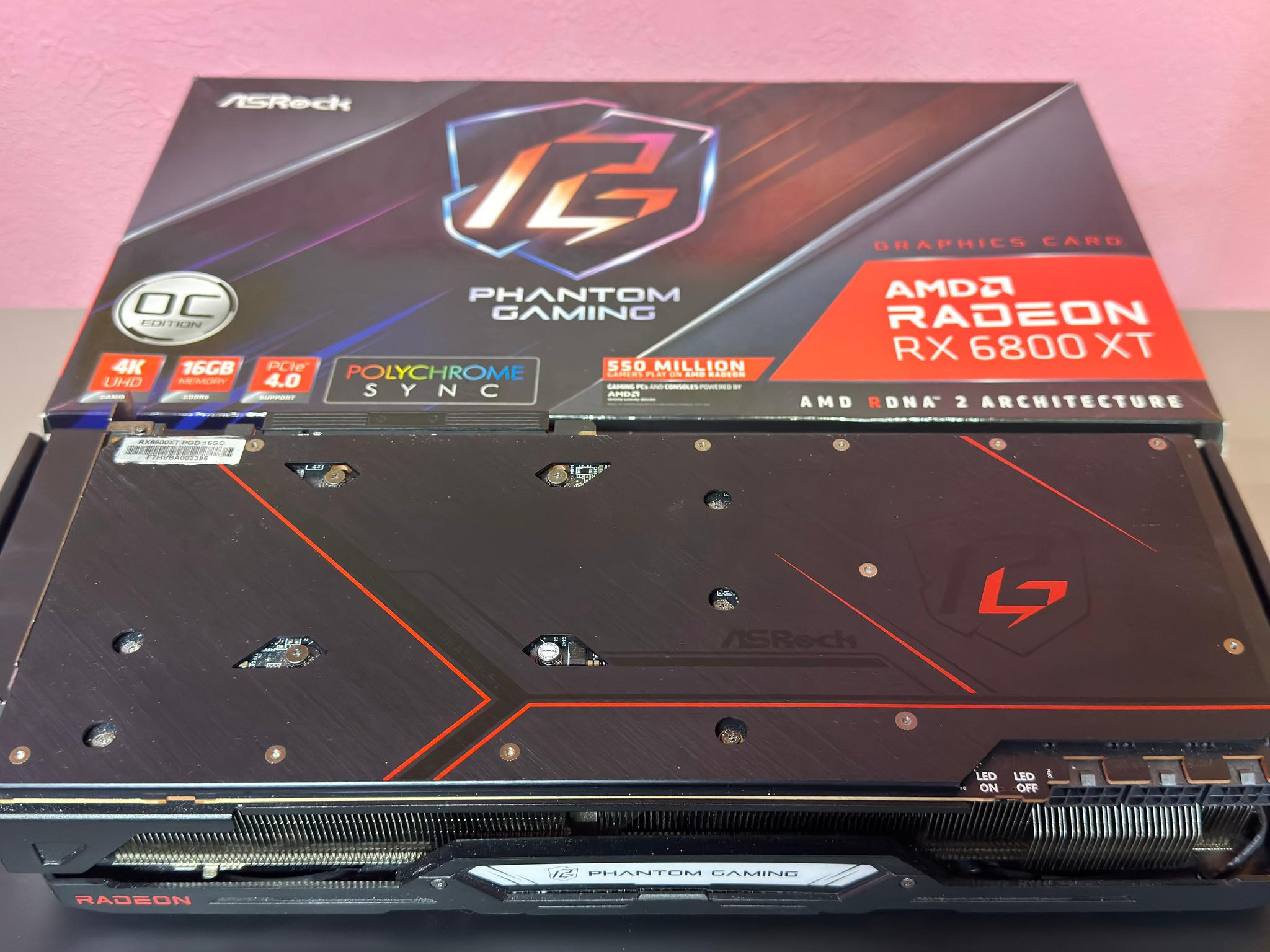AMD Radeon™ RX 6800 XT Phantom Gaming D 16G OC