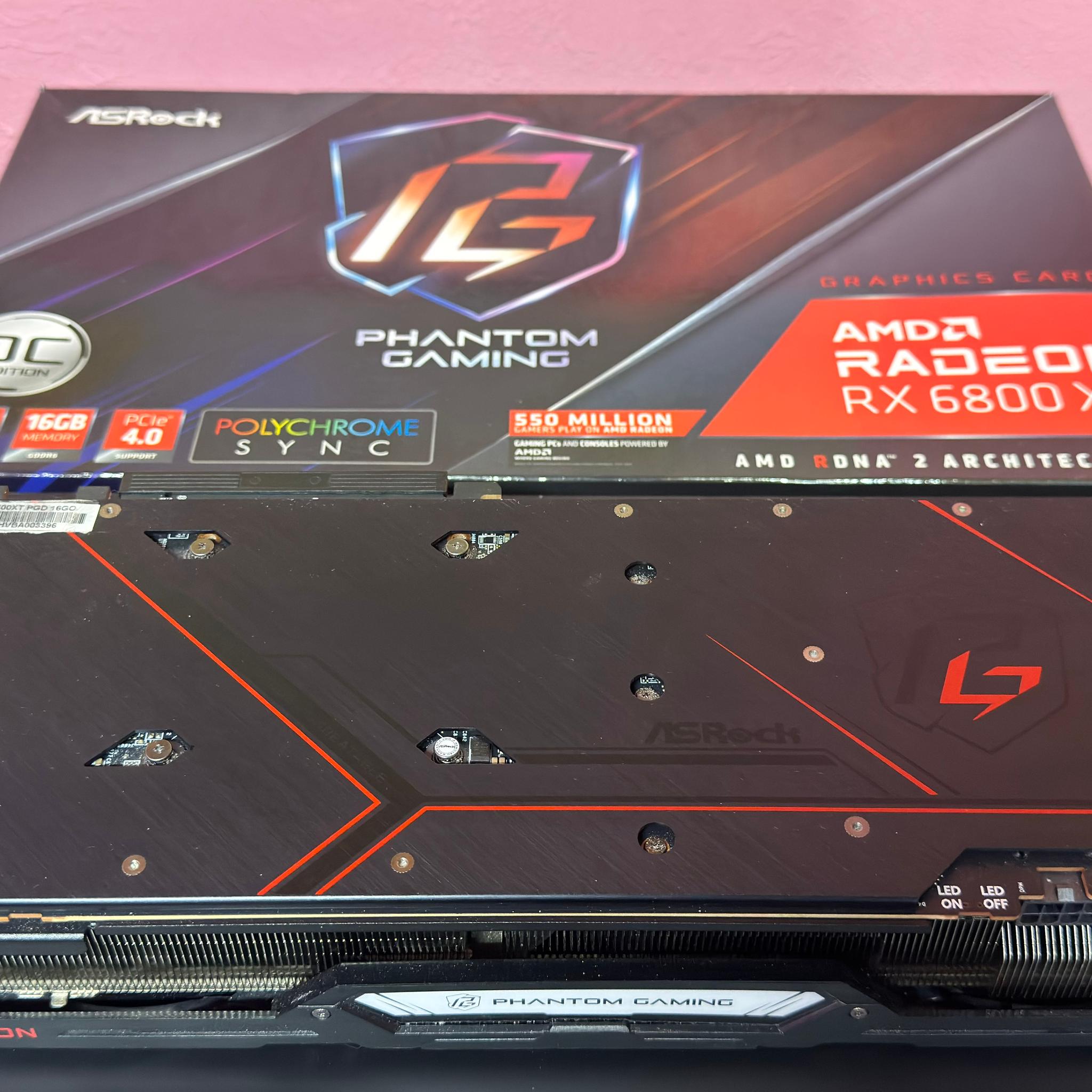 AMD Radeon™ RX 6800 XT Phantom Gaming D 16G OC