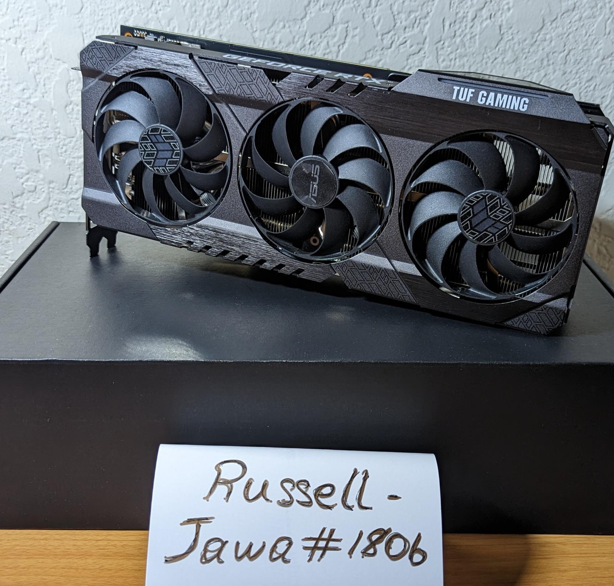 RTX 3070 ASUS TUF GAMING 8Gb in Great Condition For Sale