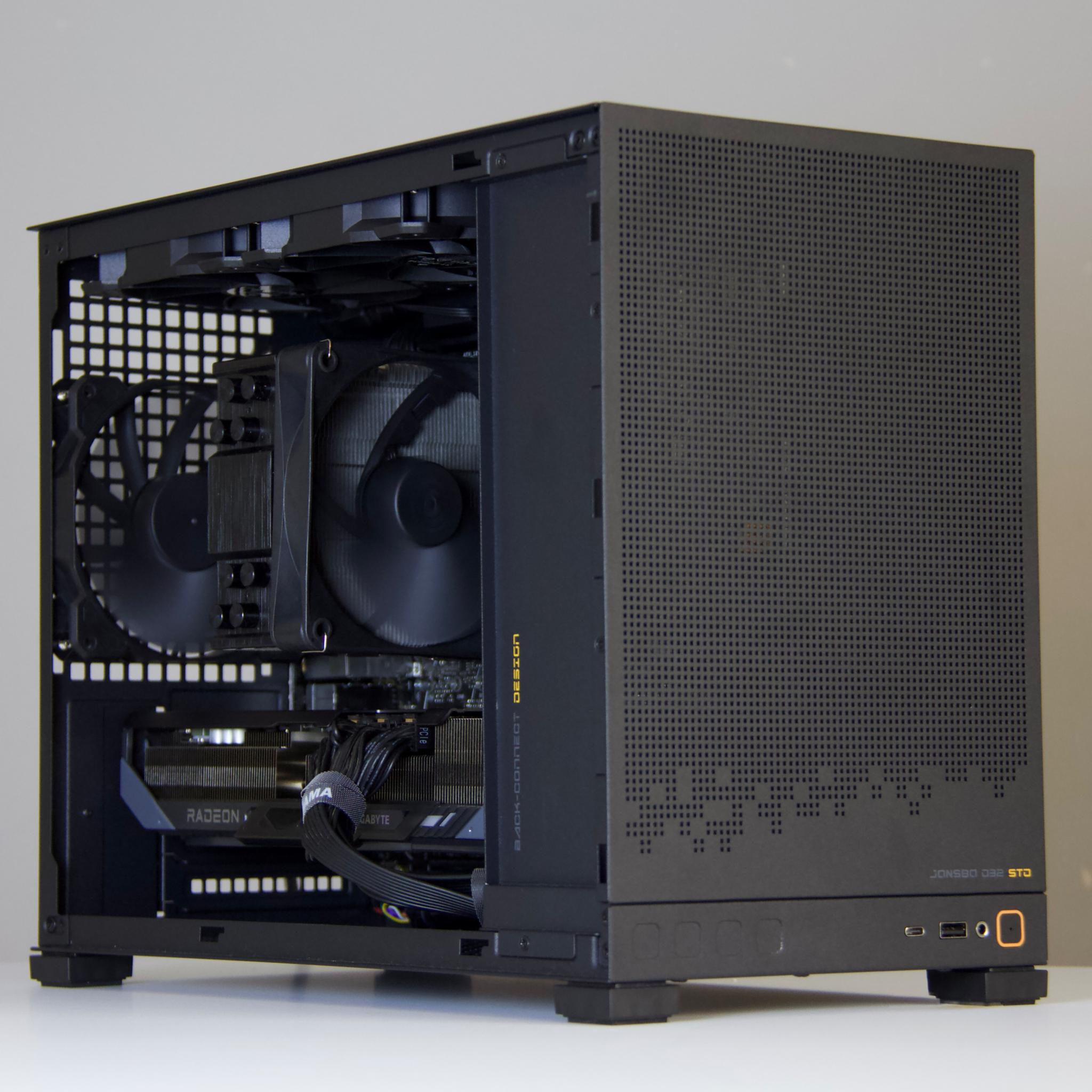 StealthForce X – Ryzen 7 7800X3D | RX 9070 XT | Max Performance | No RGB