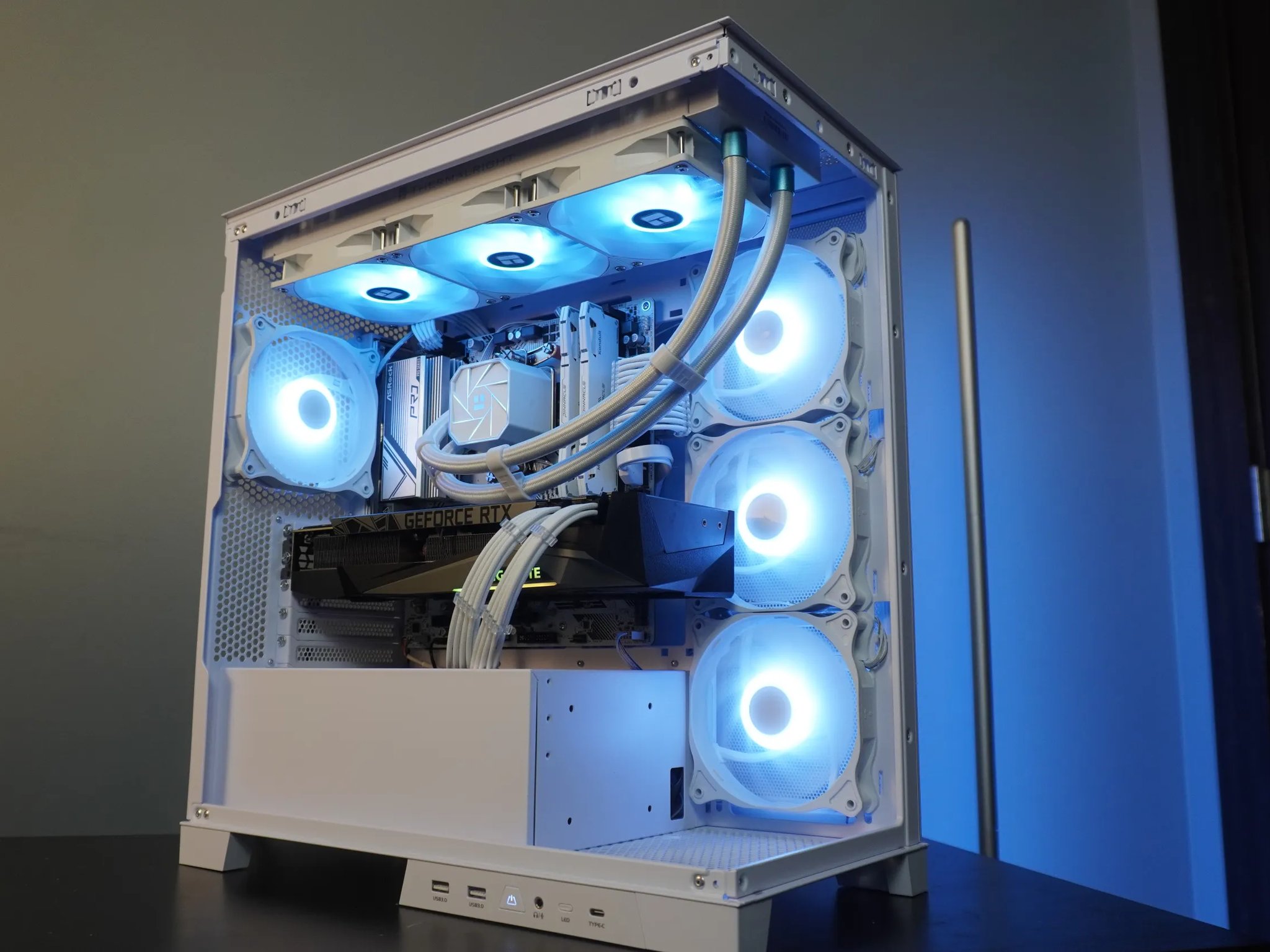 🤍AESTHETIC BEAST🤍 1440p Ready 💚 RTX 3080 10GB 🧡 Ryzen 7 5800x3d | 32GB DDR4 | 1TB NVME | WIFI