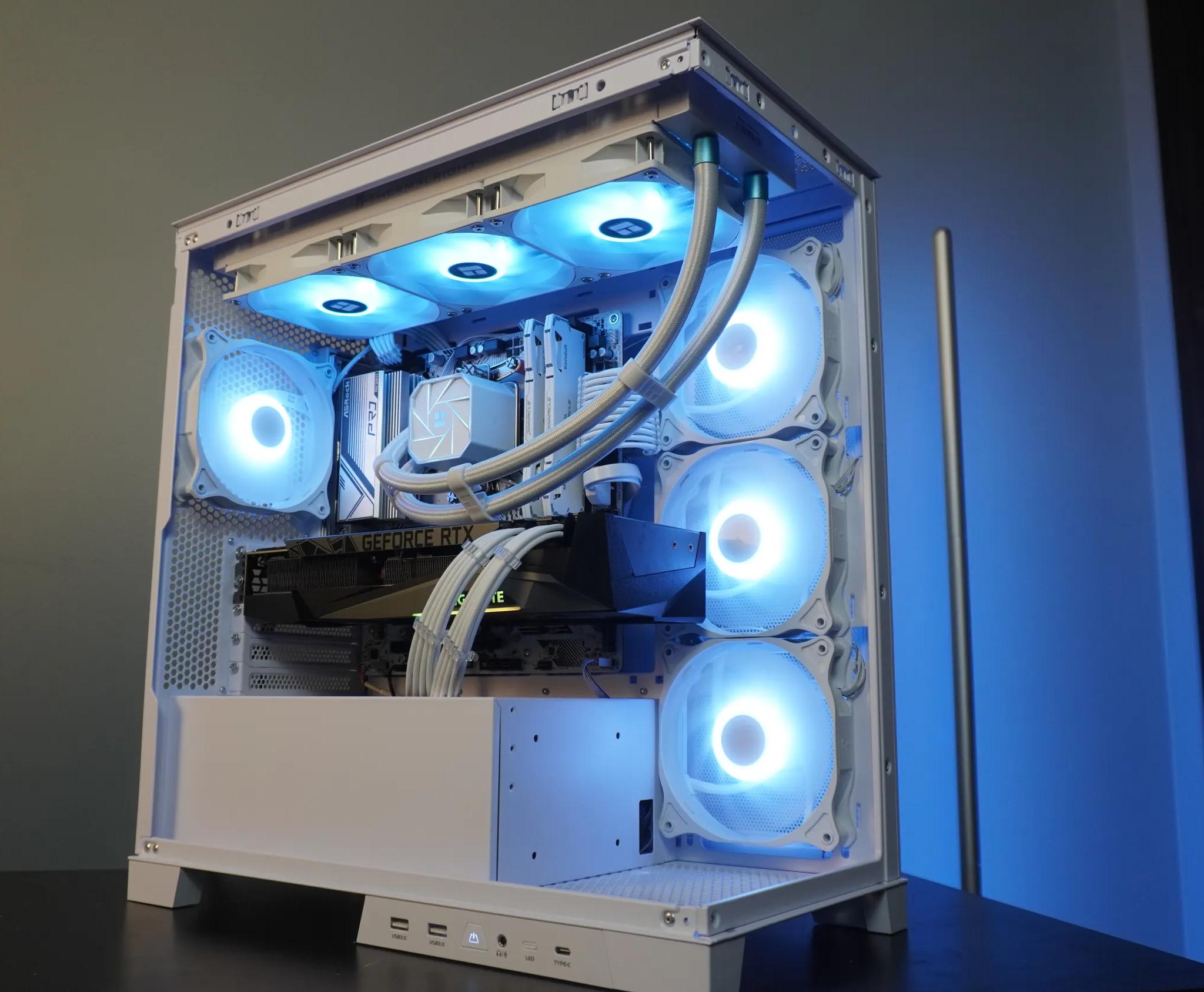 🤍AESTHETIC BEAST🤍 1440p Ready 💚 RTX 3080 10GB 🧡 Ryzen 7 5800x3d | 32GB DDR4 | 1TB NVME | WIFI