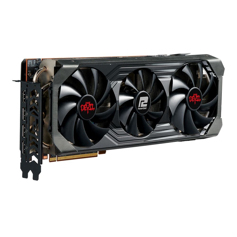 PowerColor AMD Radeon RX 6950 XT Red Devil Overclocked Triple Fan 16GB GDDR6 PCIe 4.0 Graphics Card