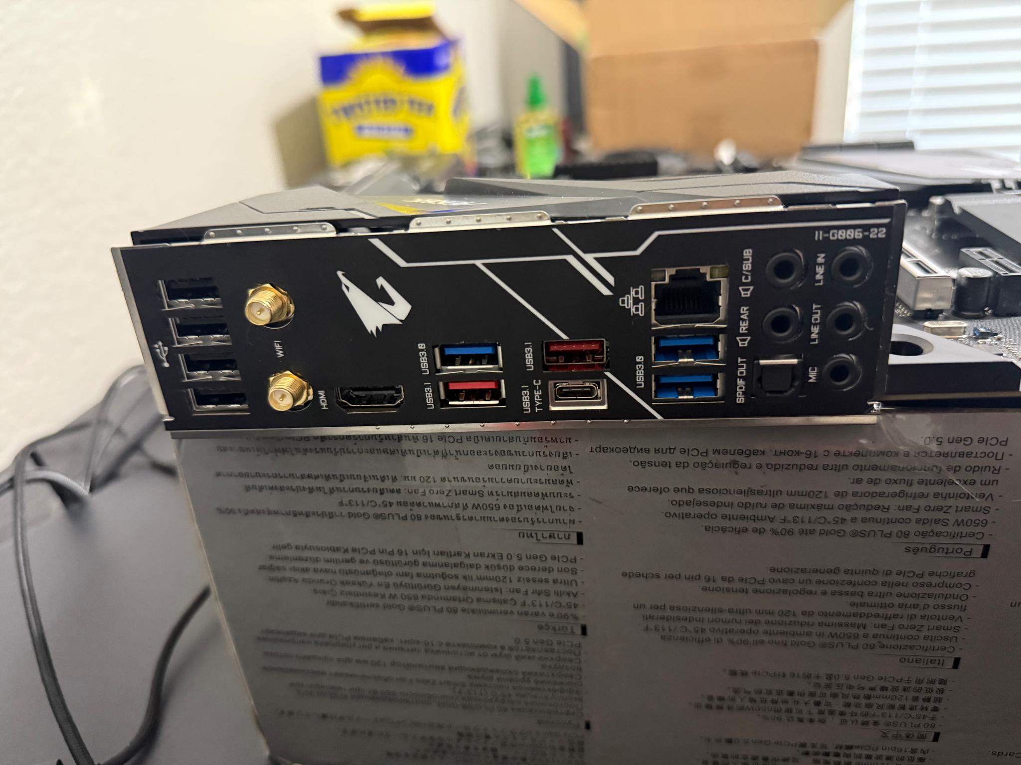 i3 9100f - Aorus Z390