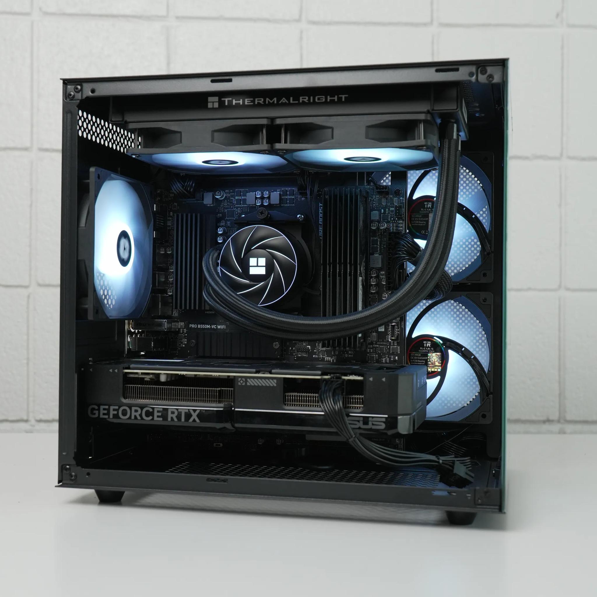 🏷️ 💸 FLASH SALE | RTX 4070 | RYZEN 7 3700X | 32GB RAM | 1TB SSD | WiFi +BT | Windows 11 Gaming PC