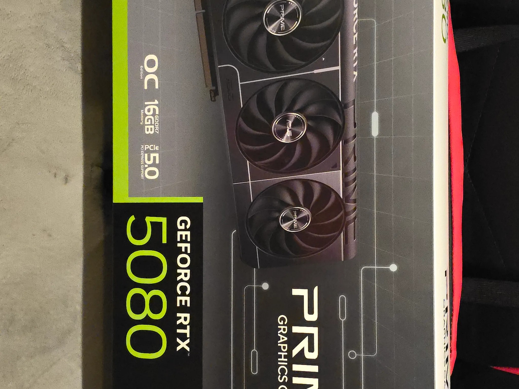 NVIDIA GeForce RTX 5080 ASUS PRIME