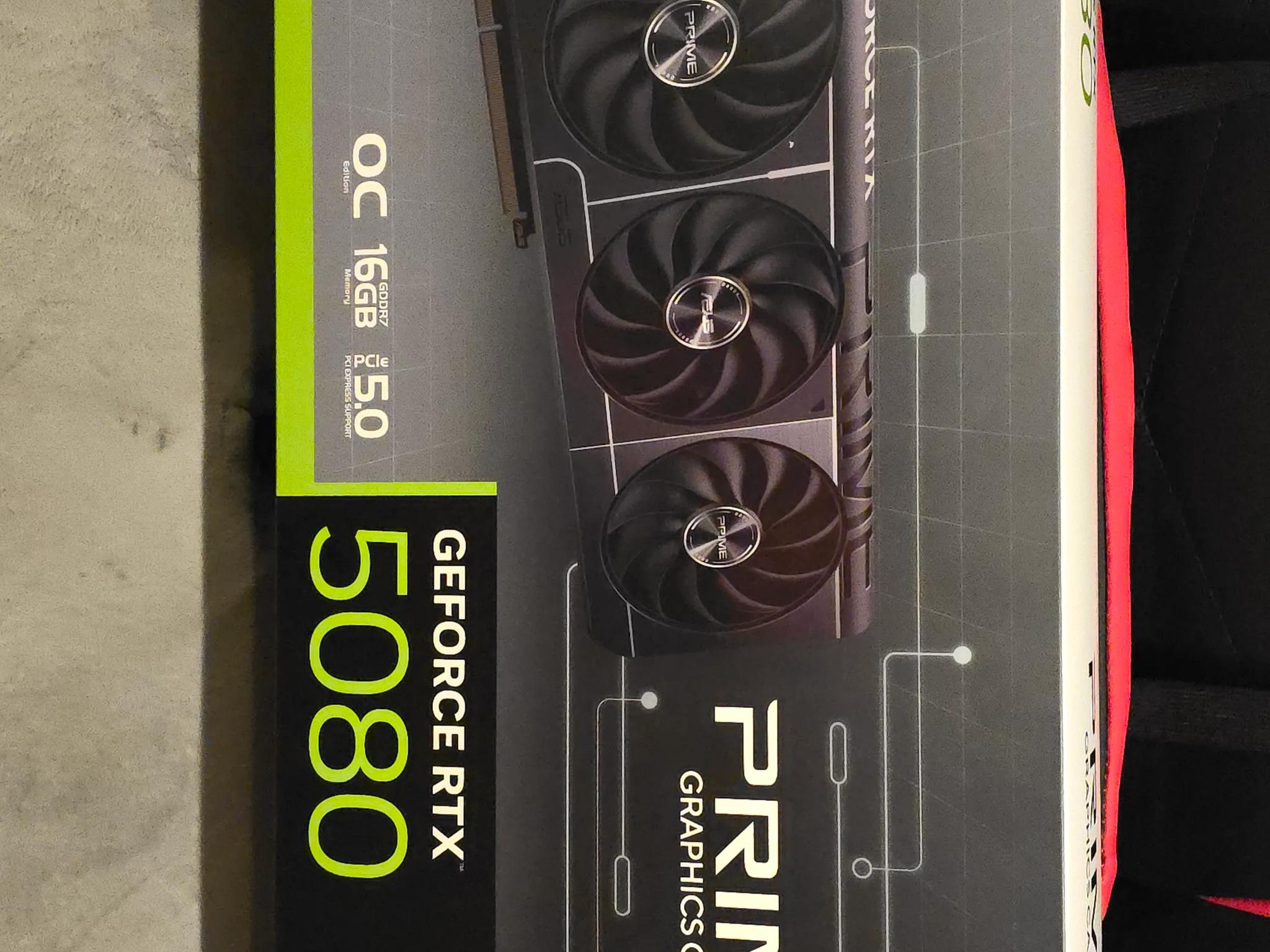 NVIDIA GeForce RTX 5080 ASUS PRIME