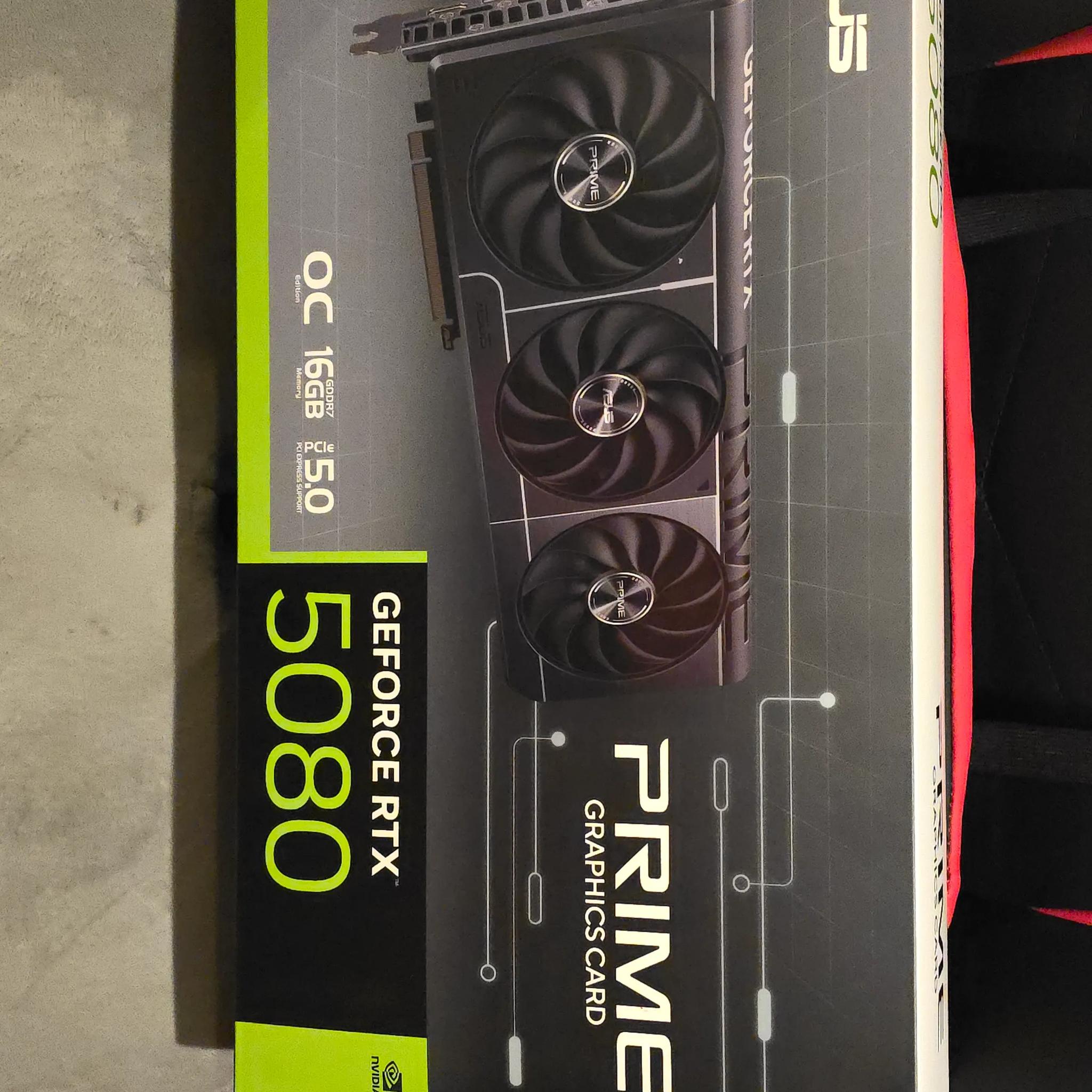 NVIDIA GeForce RTX 5080 ASUS PRIME