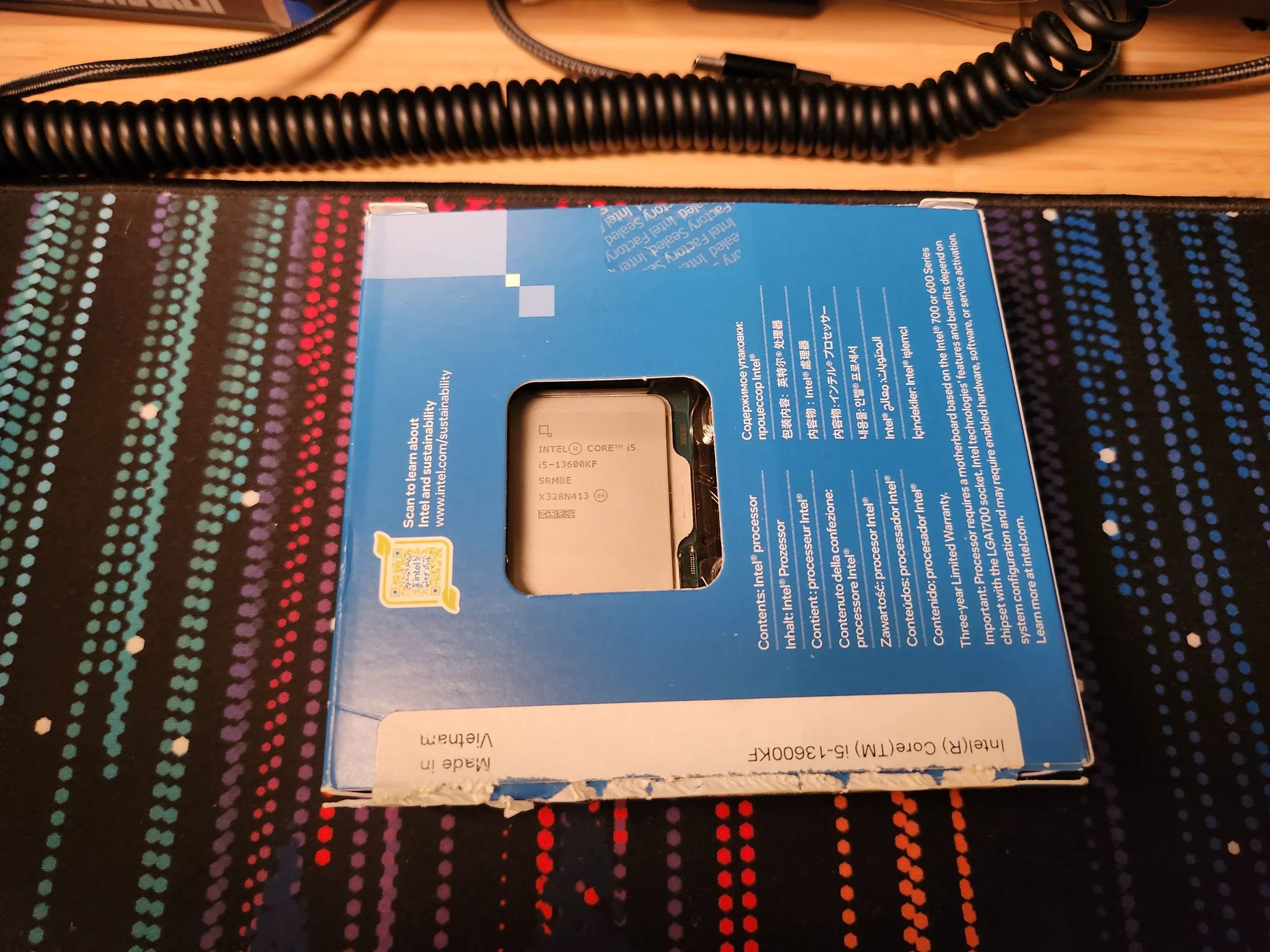 Core i5-13600KF 14-core CPU up to 5.1 GHz