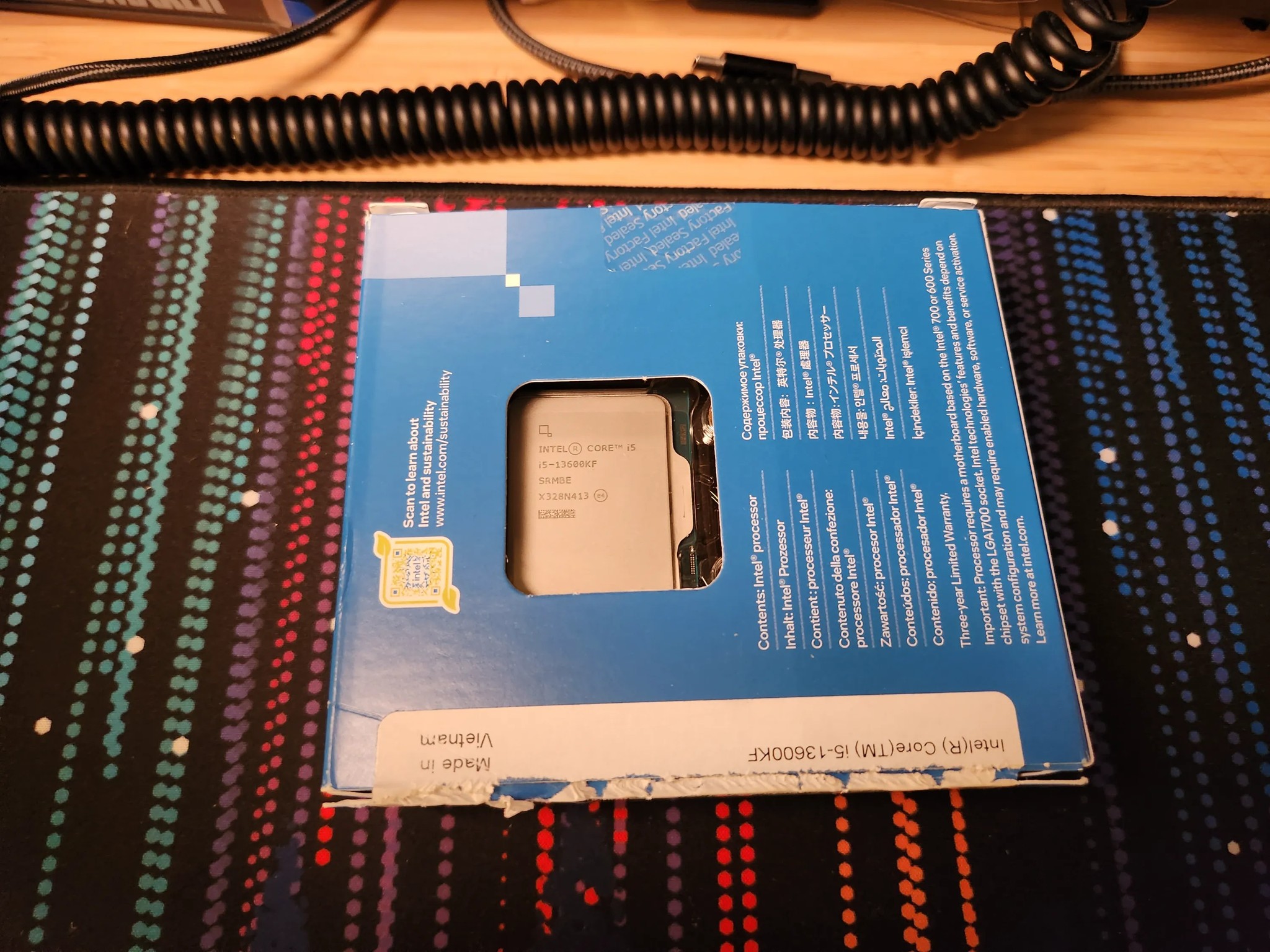 Core i5-13600KF 14-core CPU up to 5.1 GHz