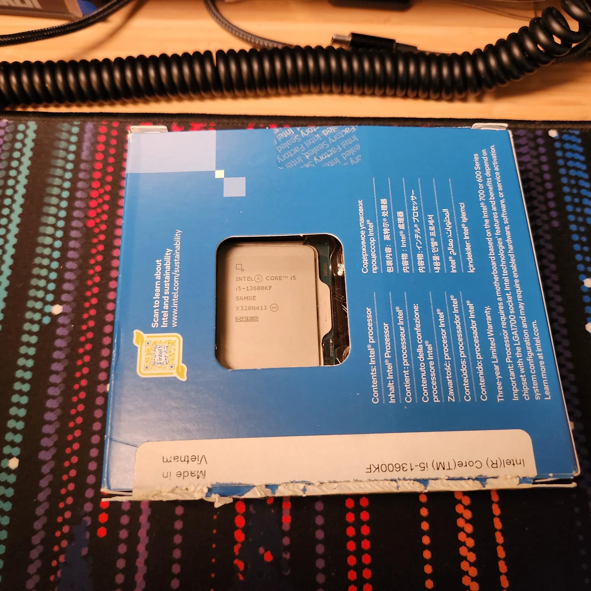 Core i5-13600KF 14-core CPU up to 5.1 GHz