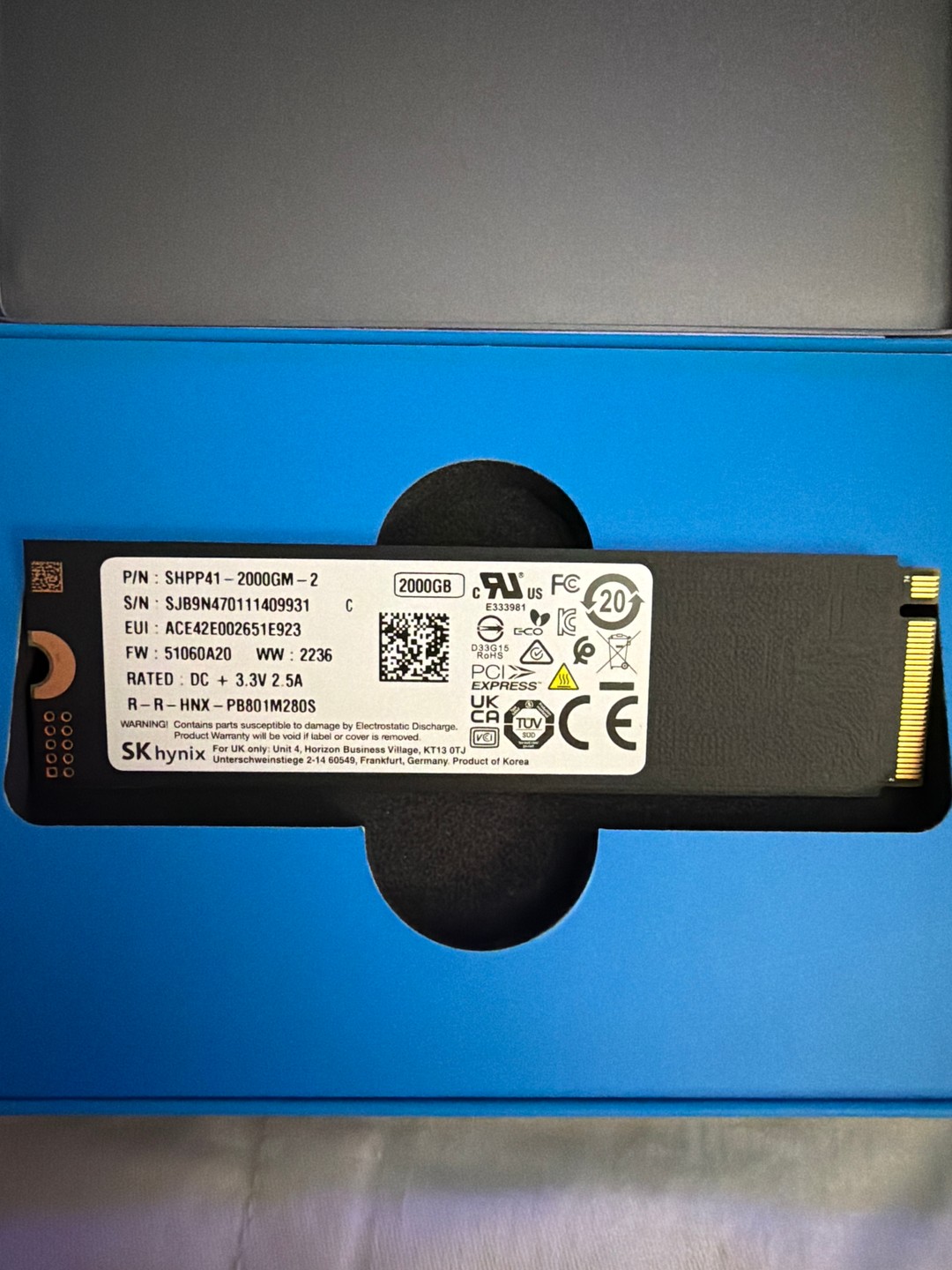🚀 SK hynix Platinum P41 2TB NVMe Gen4 SSD – FAST | Jawa