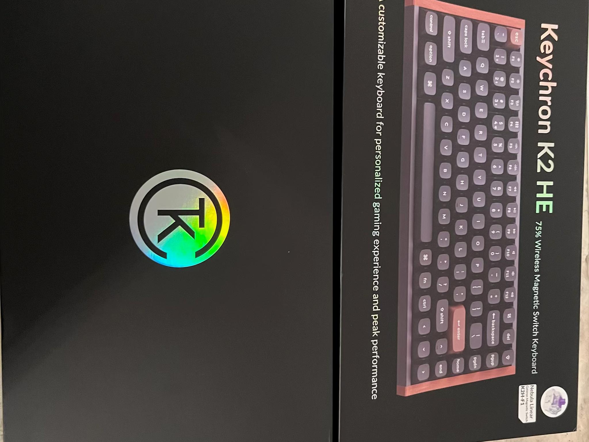 Keychron K2HE Special Edition (wood sides)