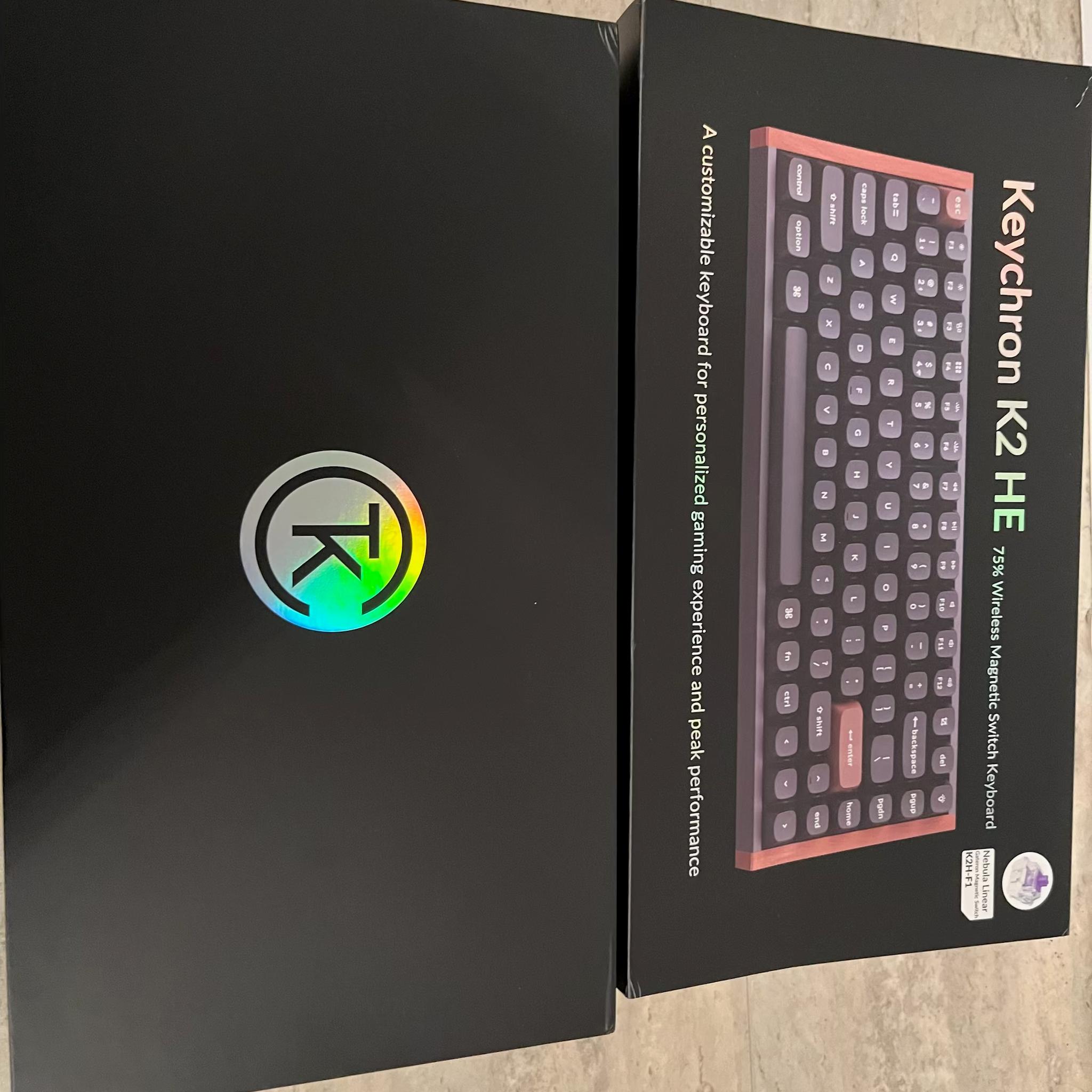 Keychron K2HE Special Edition (wood sides)