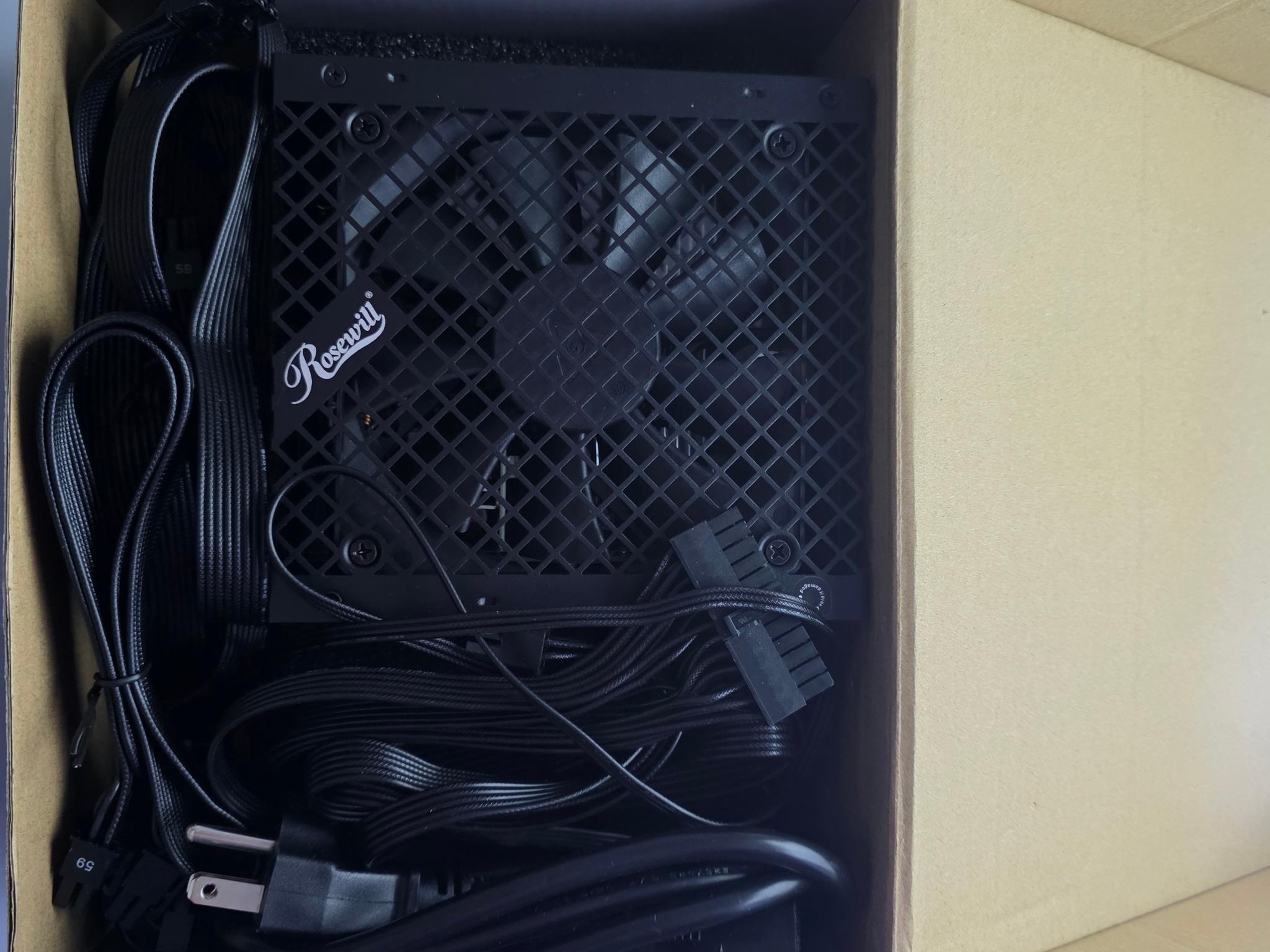Rosewill VMG-1000 1000W PSU – ATX 3.1, 80+ Gold (New/Tested)