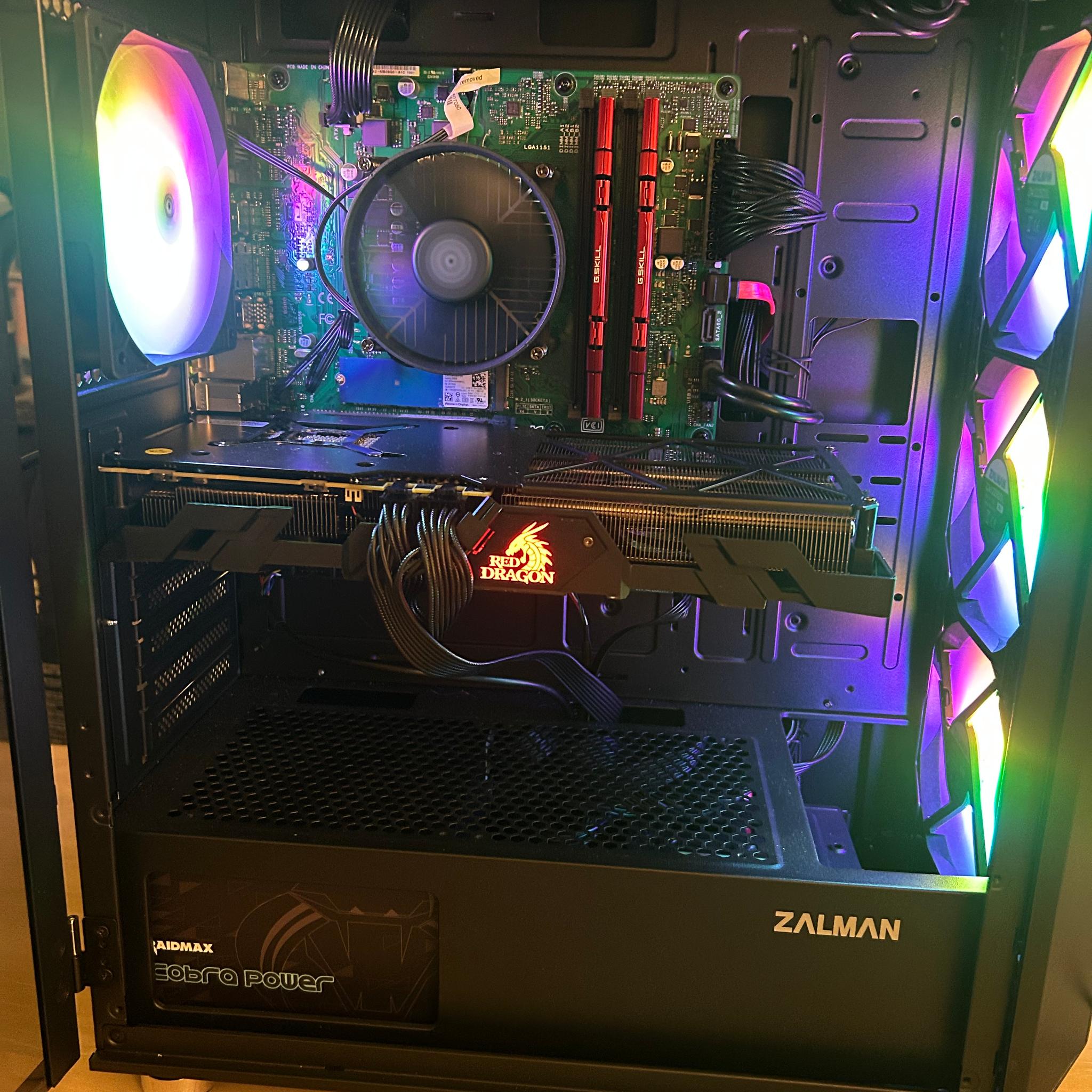 Solid 1080p Gaming/School PC - i7-6700k & Vega 56 8GB VRAM w/16GB 2133mhz RAM/1.25TB - WIN11
