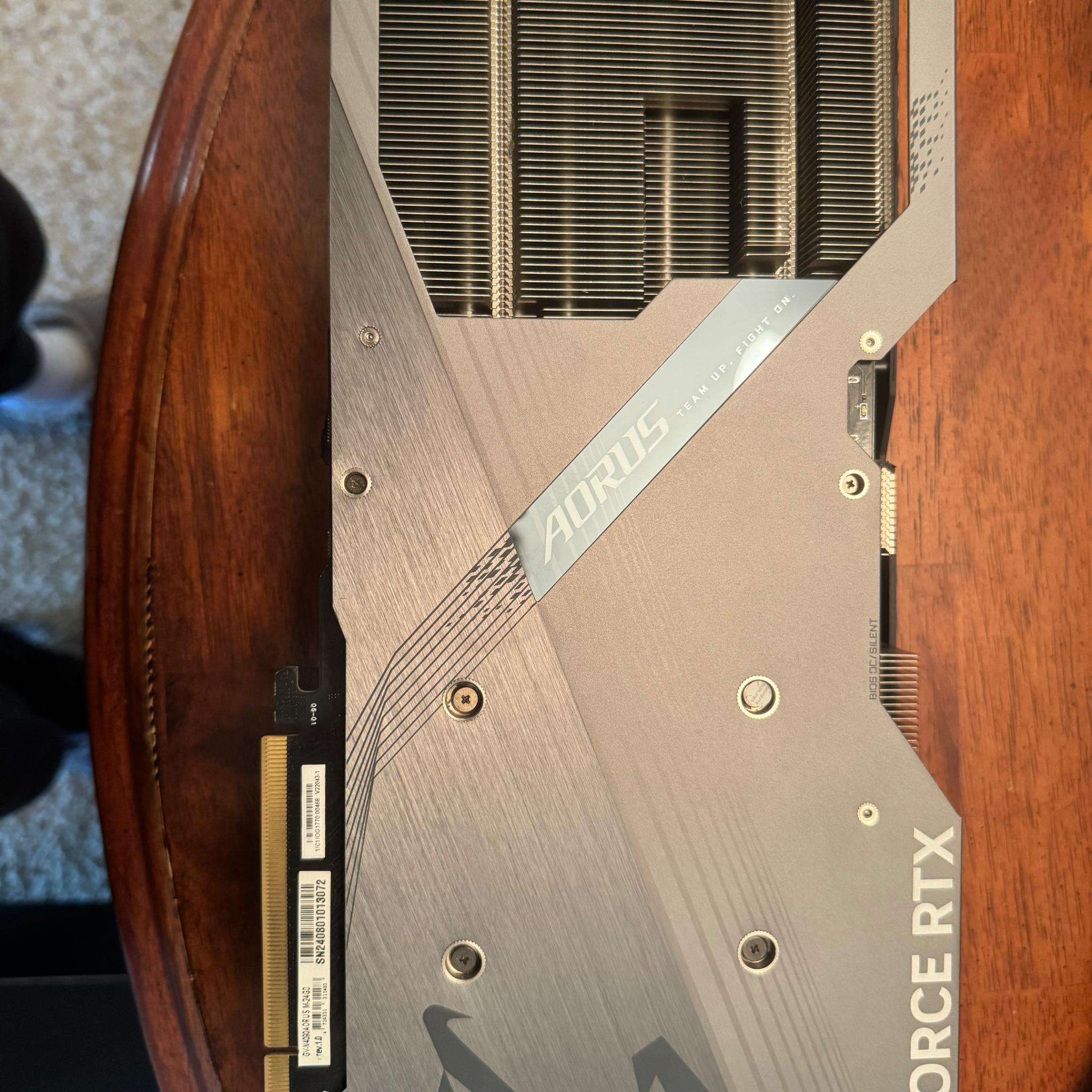 **For Sale** GeForce Rtx 4090 Gigabyte Aorus Master