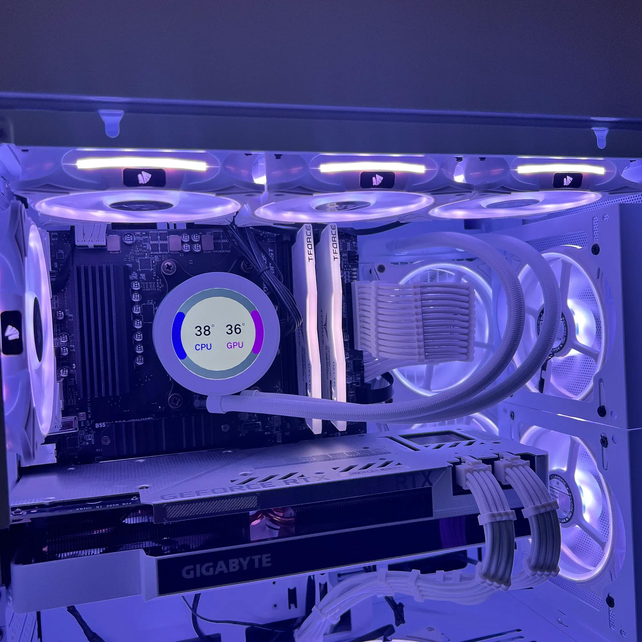 White Knight | Ryzen 7 5800X RTX 3080 High-End Gaming PC