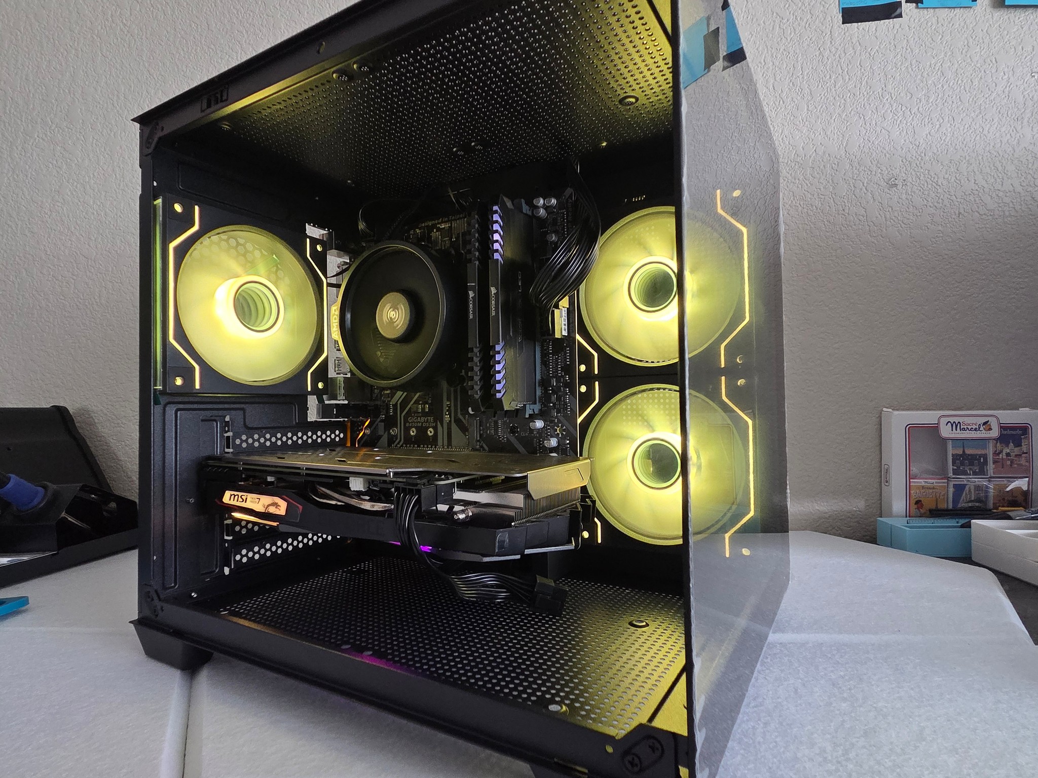 Black gaming pc (1660 SUPER)RGB🖤⬛💻WIFI
