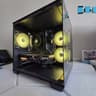 Black gaming pc (1660 SUPER)RGB🖤⬛💻WIFI